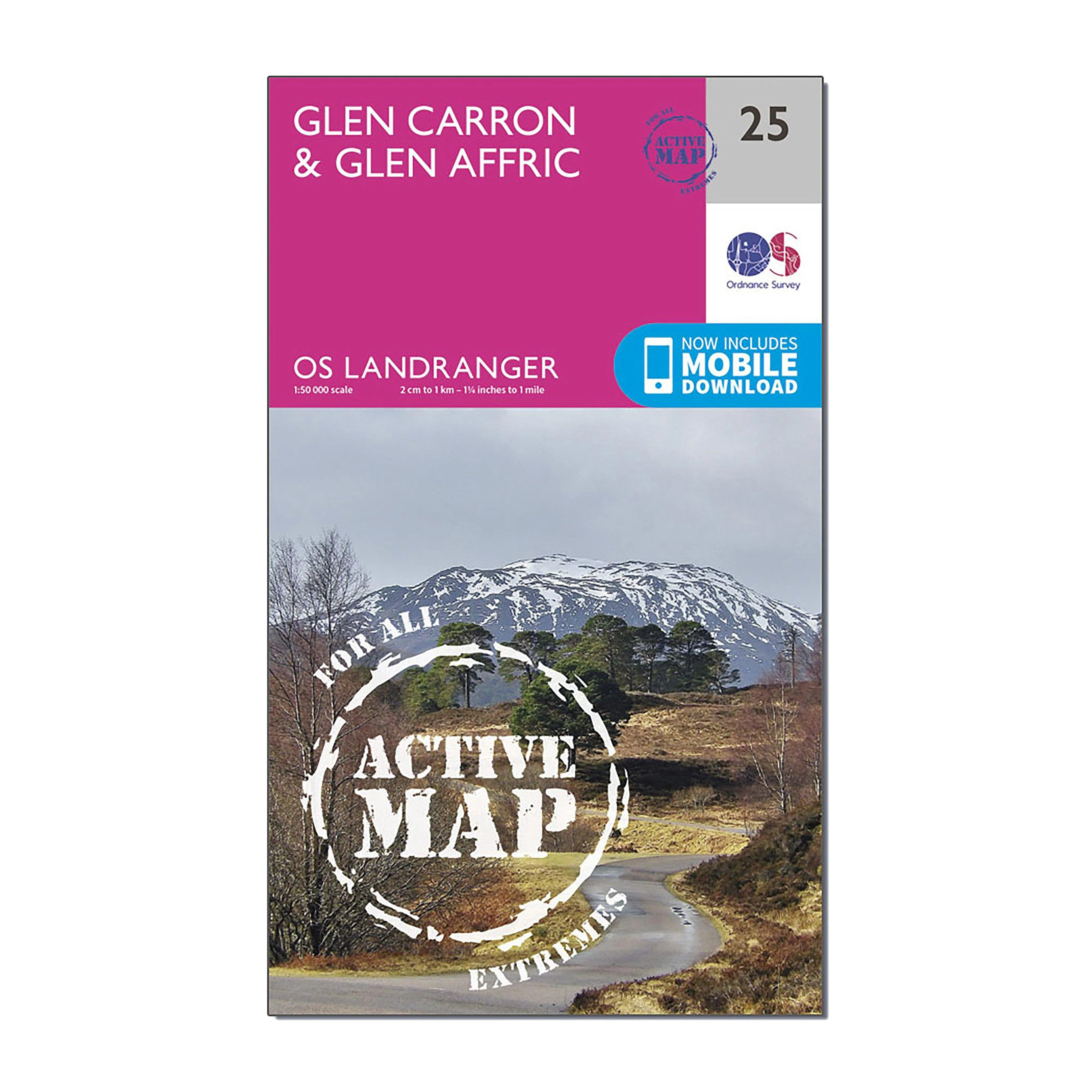 Landranger Active 25 Glen Carron  Glen Affric Map With Digital Version - Image 4