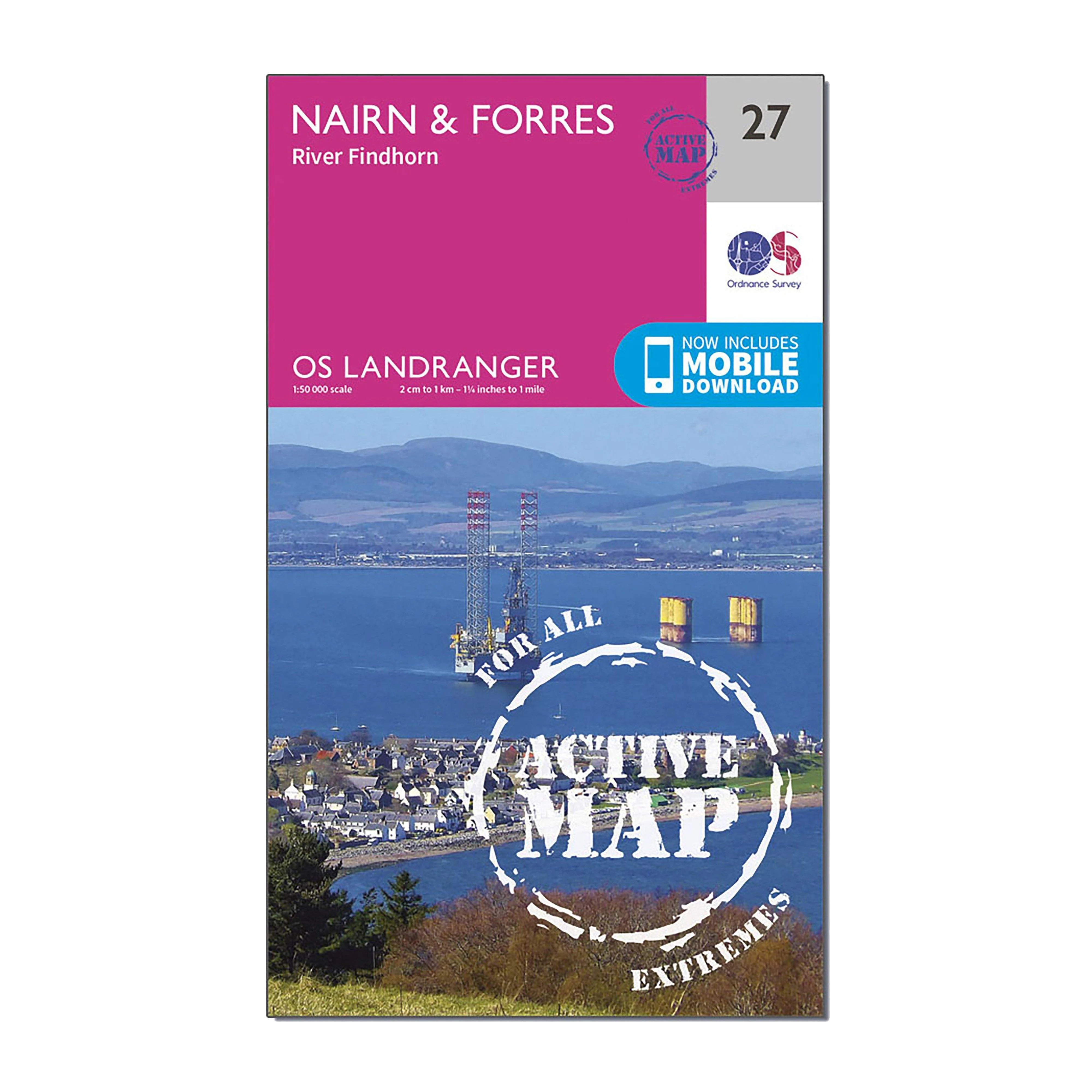 Landranger Active 27 Nairn & Forres, River Findhorn Map With Digital Version - Image 4