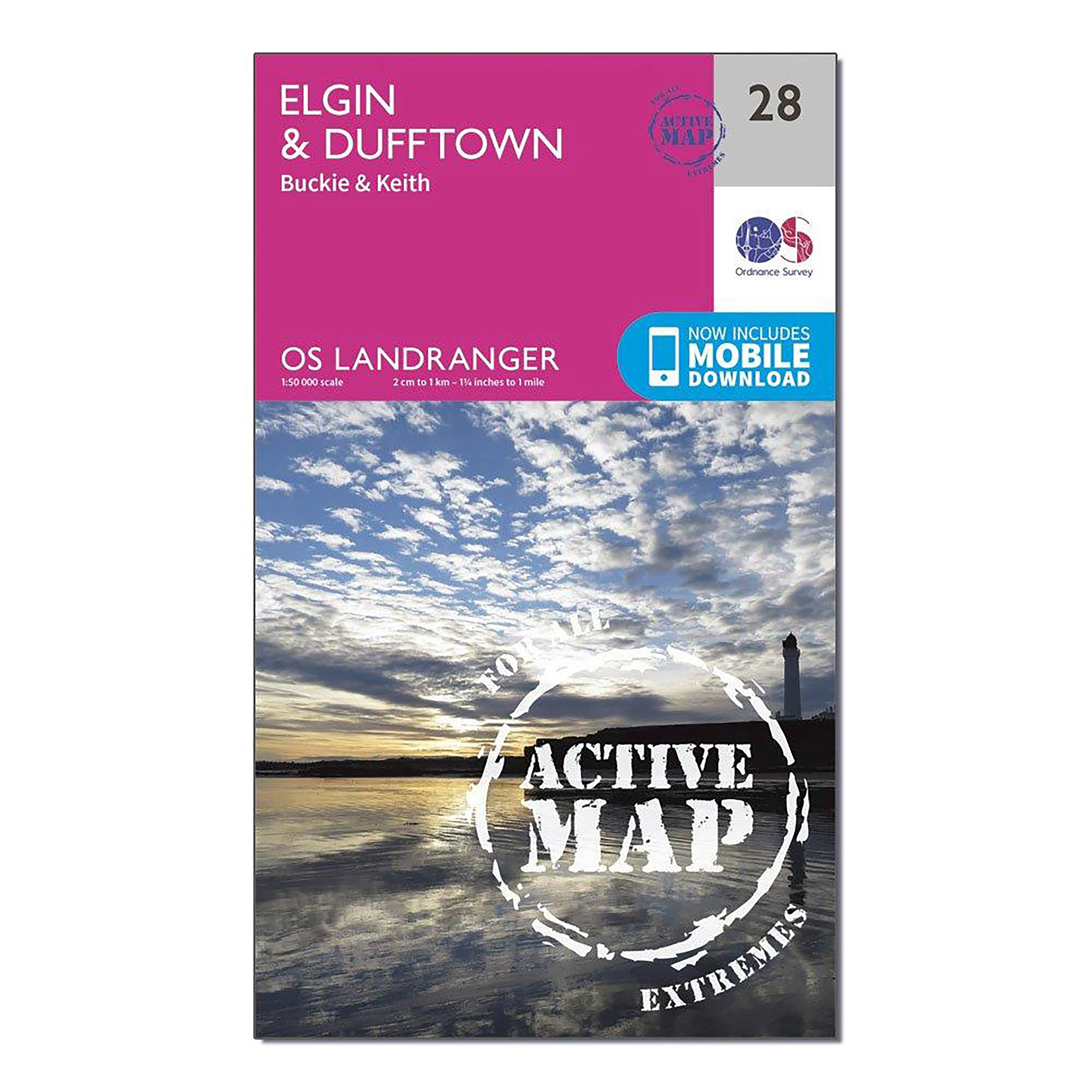 Landranger Active 28 Elgin, Dufftown, Buckie & Keith Map With Digital Version - Image 4