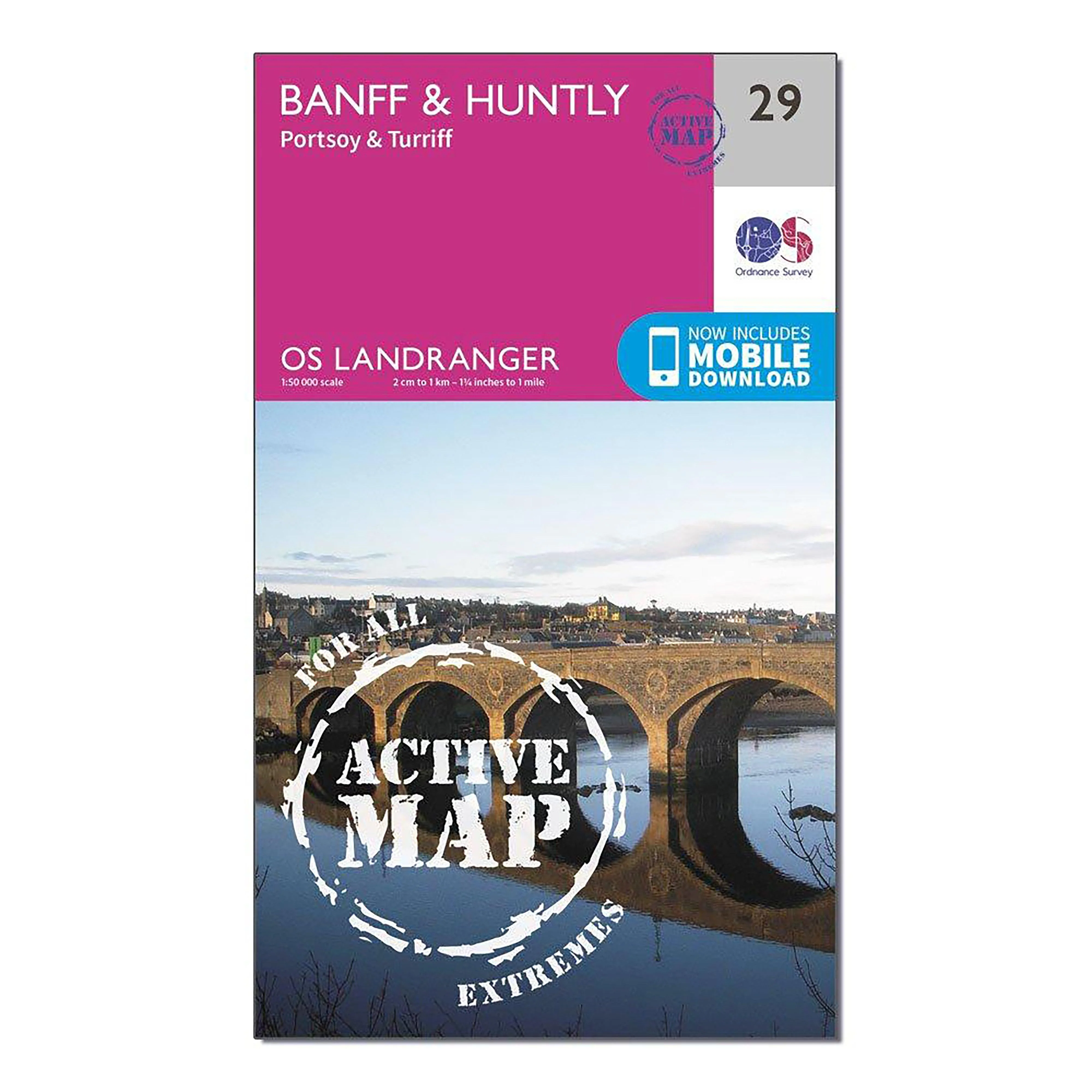 Landranger Active 29 Banff & Huntly, Portsoy & Turriff Map With Digital Version - Image 4