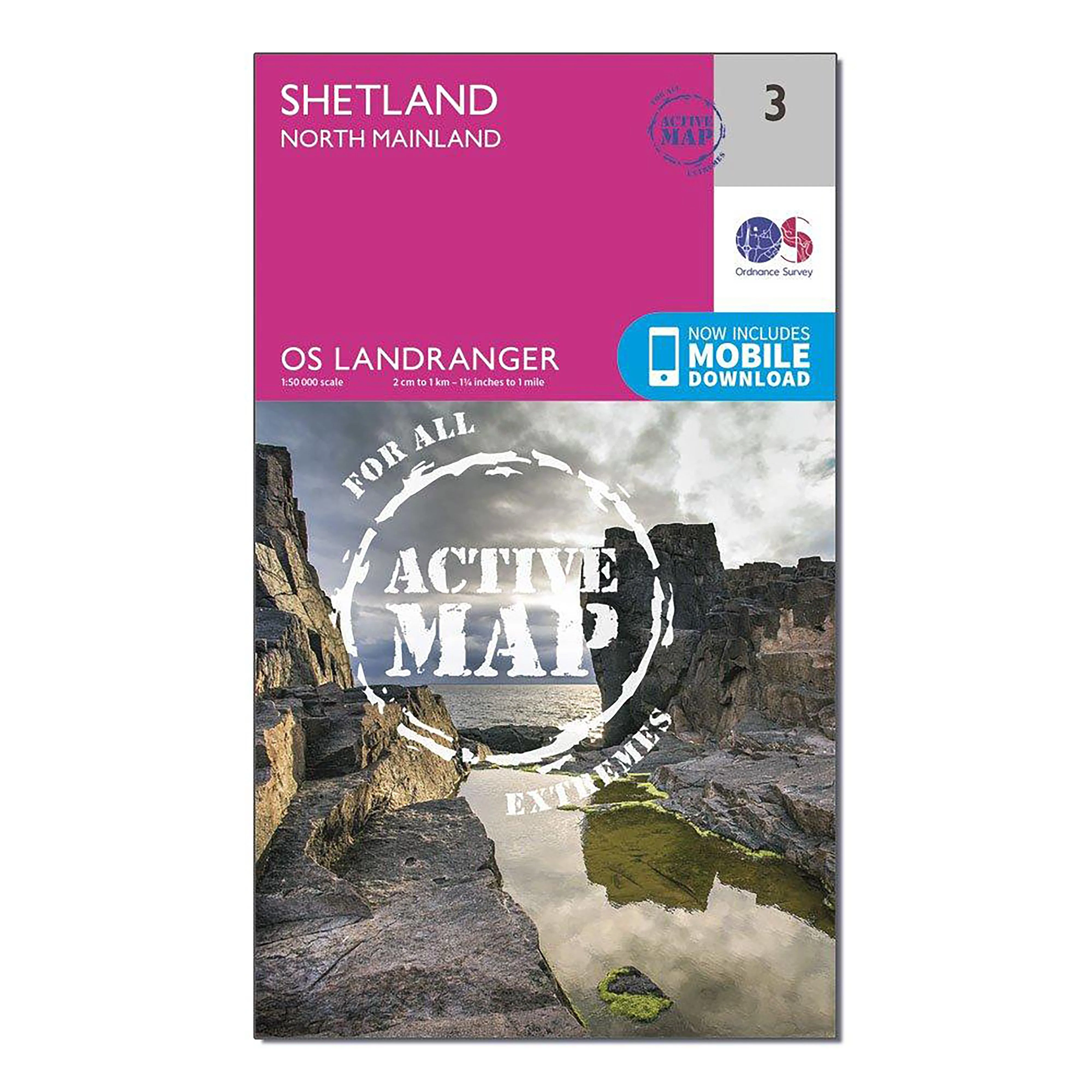 Landranger Active 3 Shetland Sullom Voe & Whalsay Map With Digital Version - Image 4