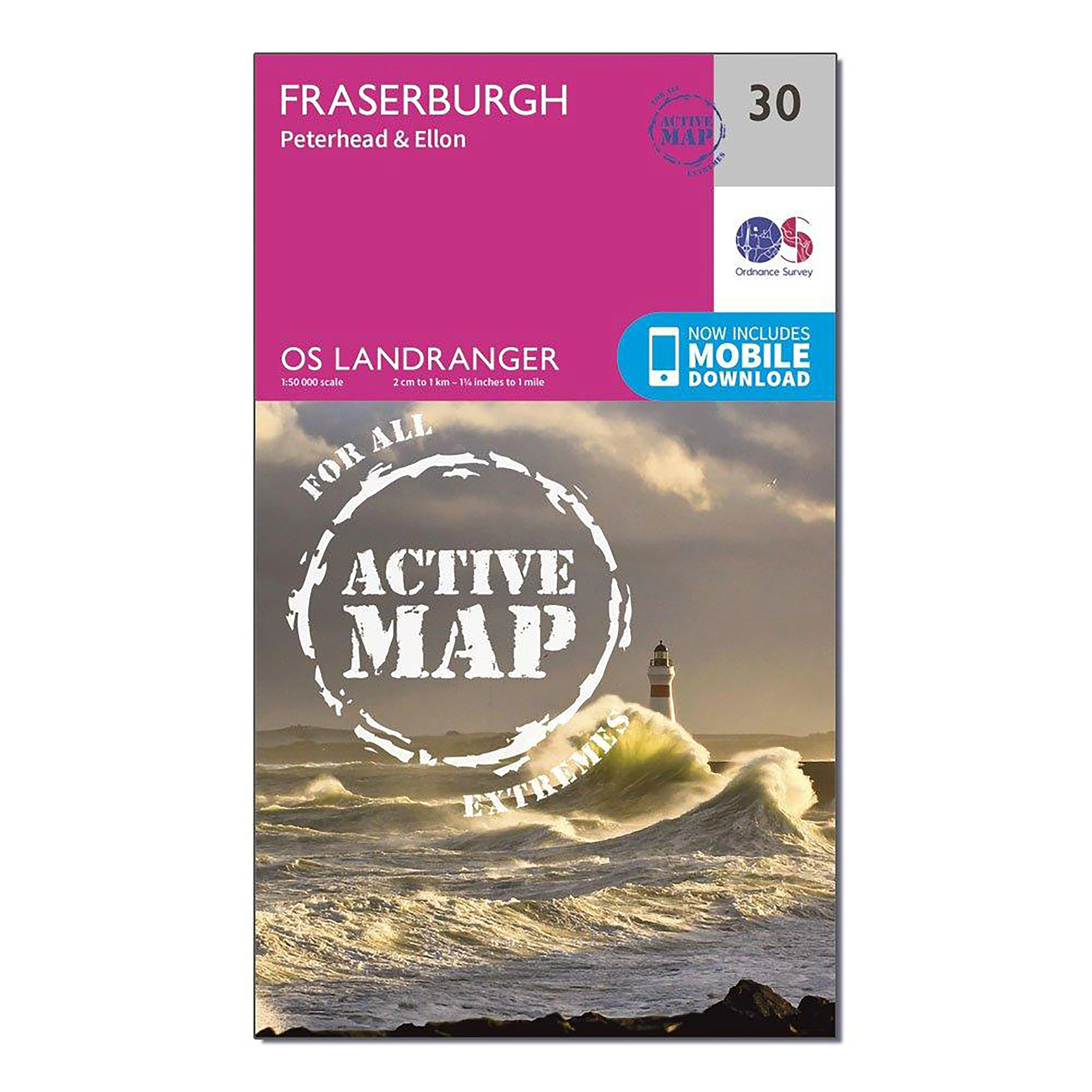 Landranger Active 30 Fraserburgh, Peterhead & Ellon Map With Digital Version - Image 4
