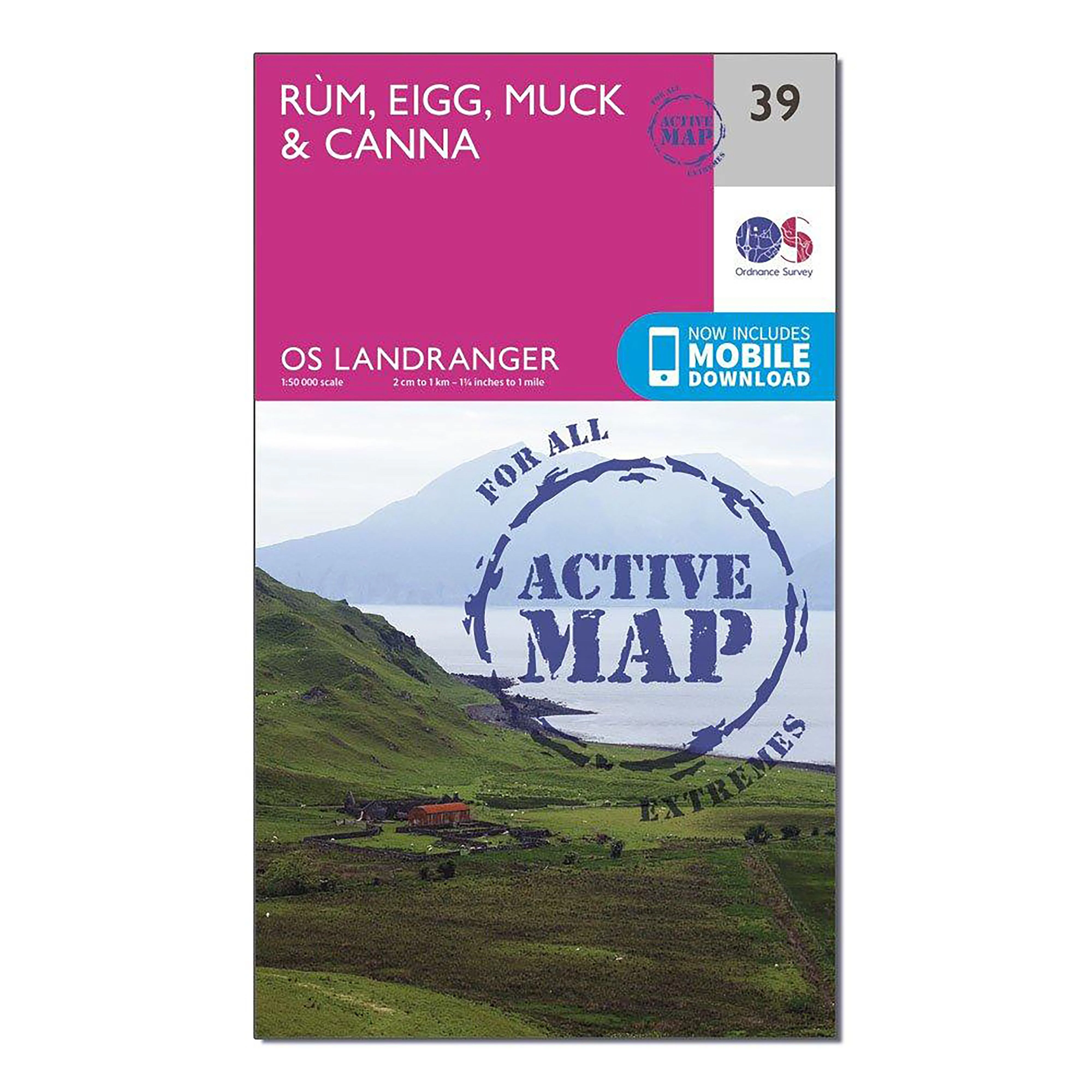 Landranger Active 39 Rum, Eigg & Muck Map With Digital Version - Image 4