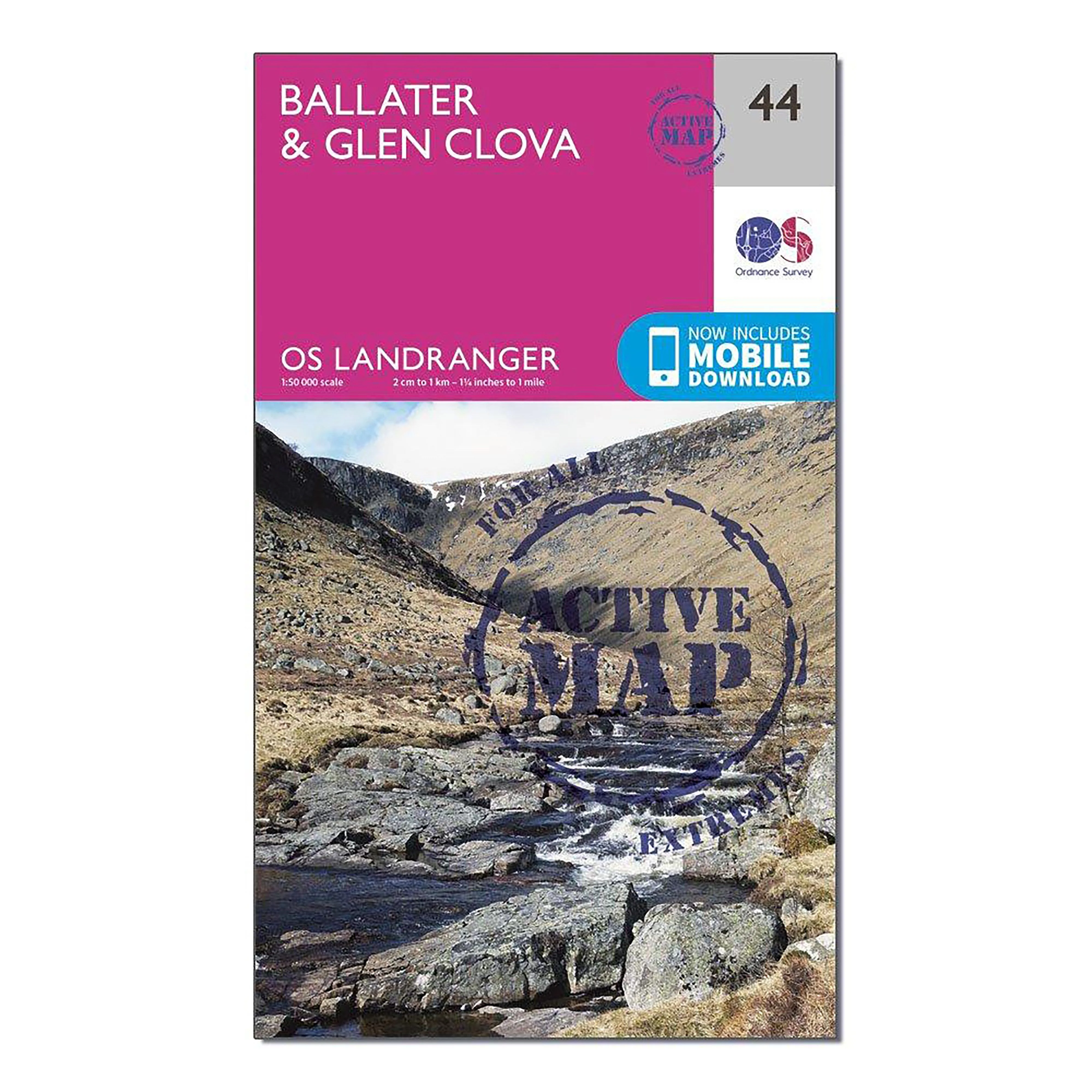 Landranger Active 44 Ballater & Glen Clova Map With Digital Version - Image 4
