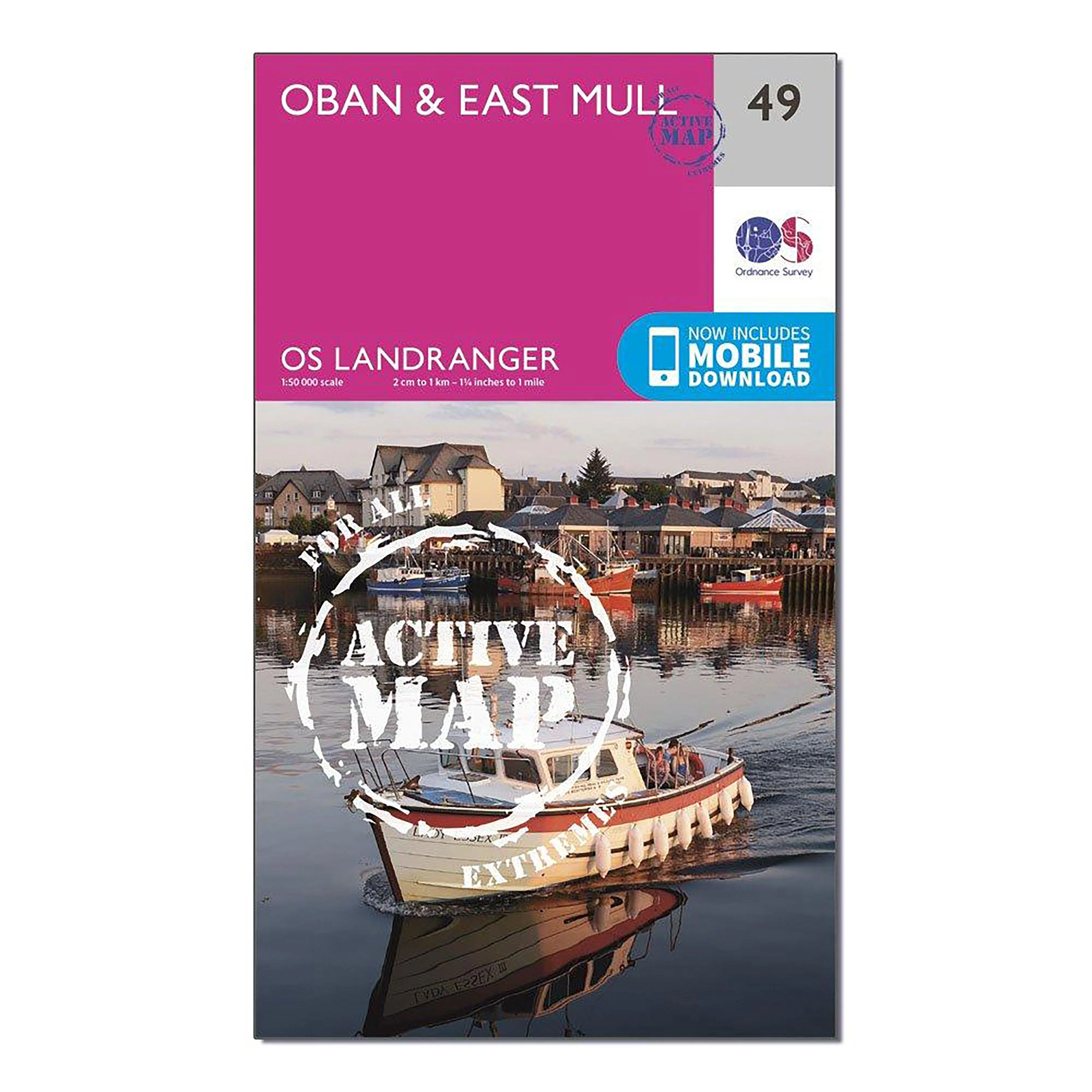 Landranger Active 49 Oban & East Mull Map With Digital Version - Image 4