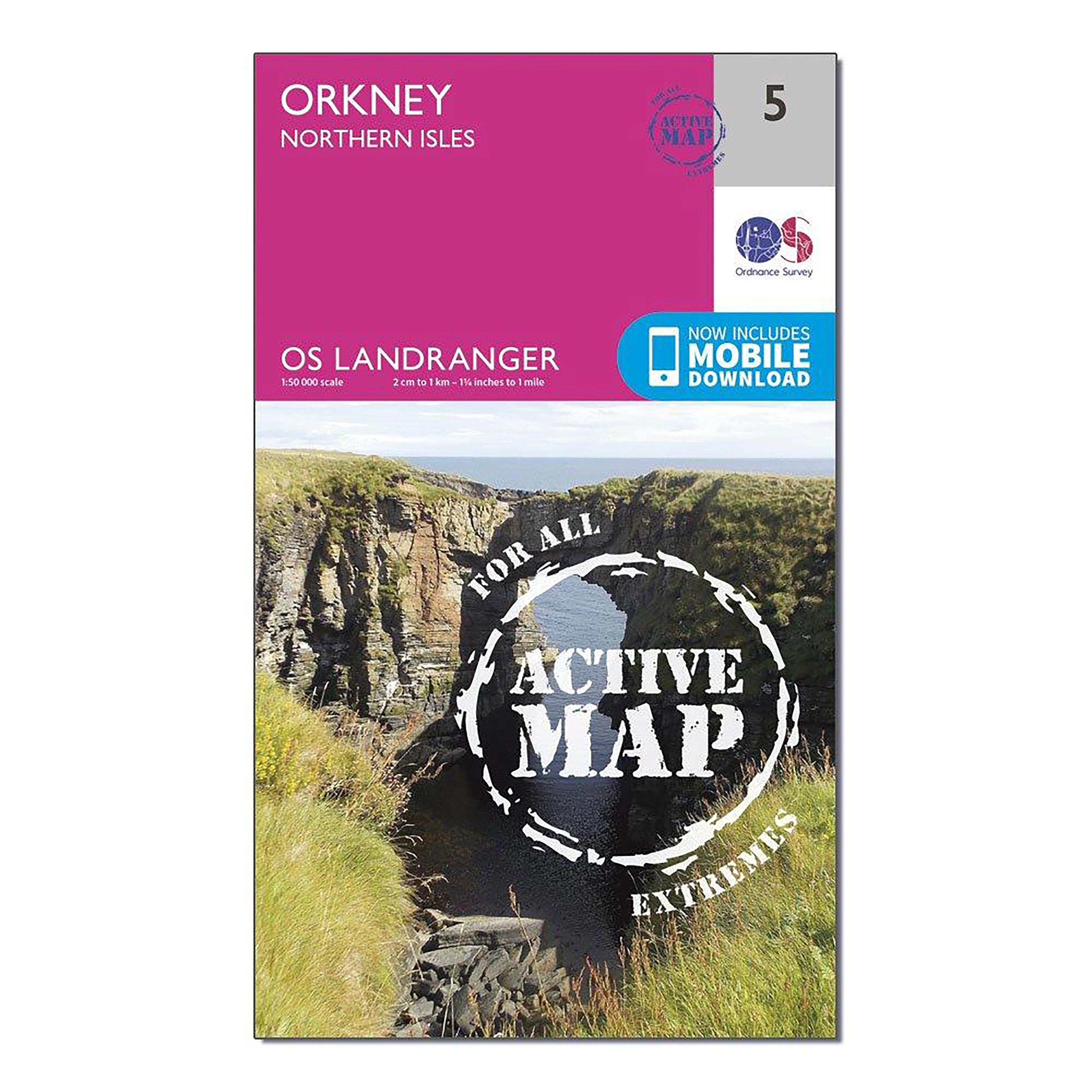 Landranger Active 5 Orkney Northern Isles Map With Digital Version - Image 4