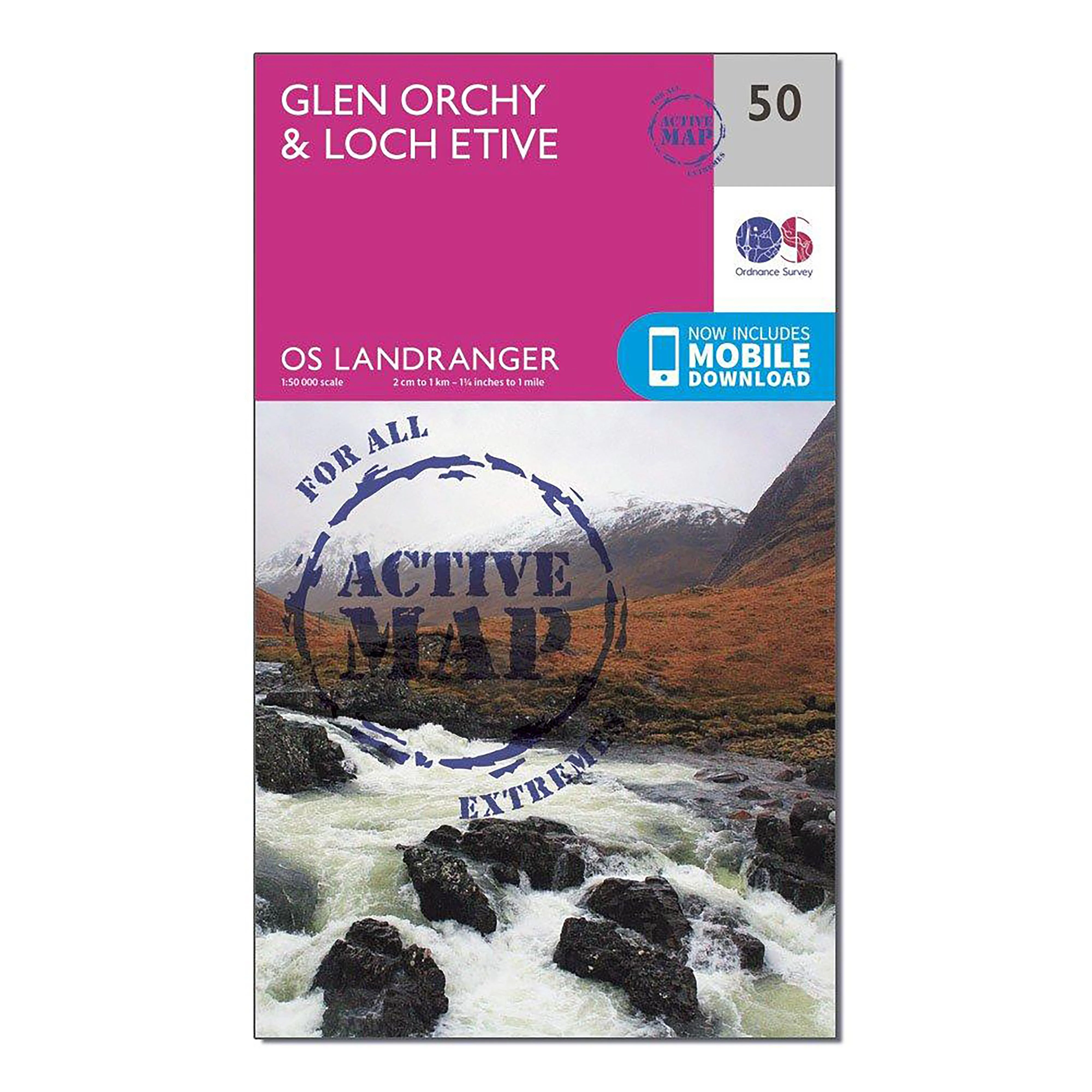 Landranger Active 50 Glen Orchy & Loch Etive Map With Digital Version - Image 4
