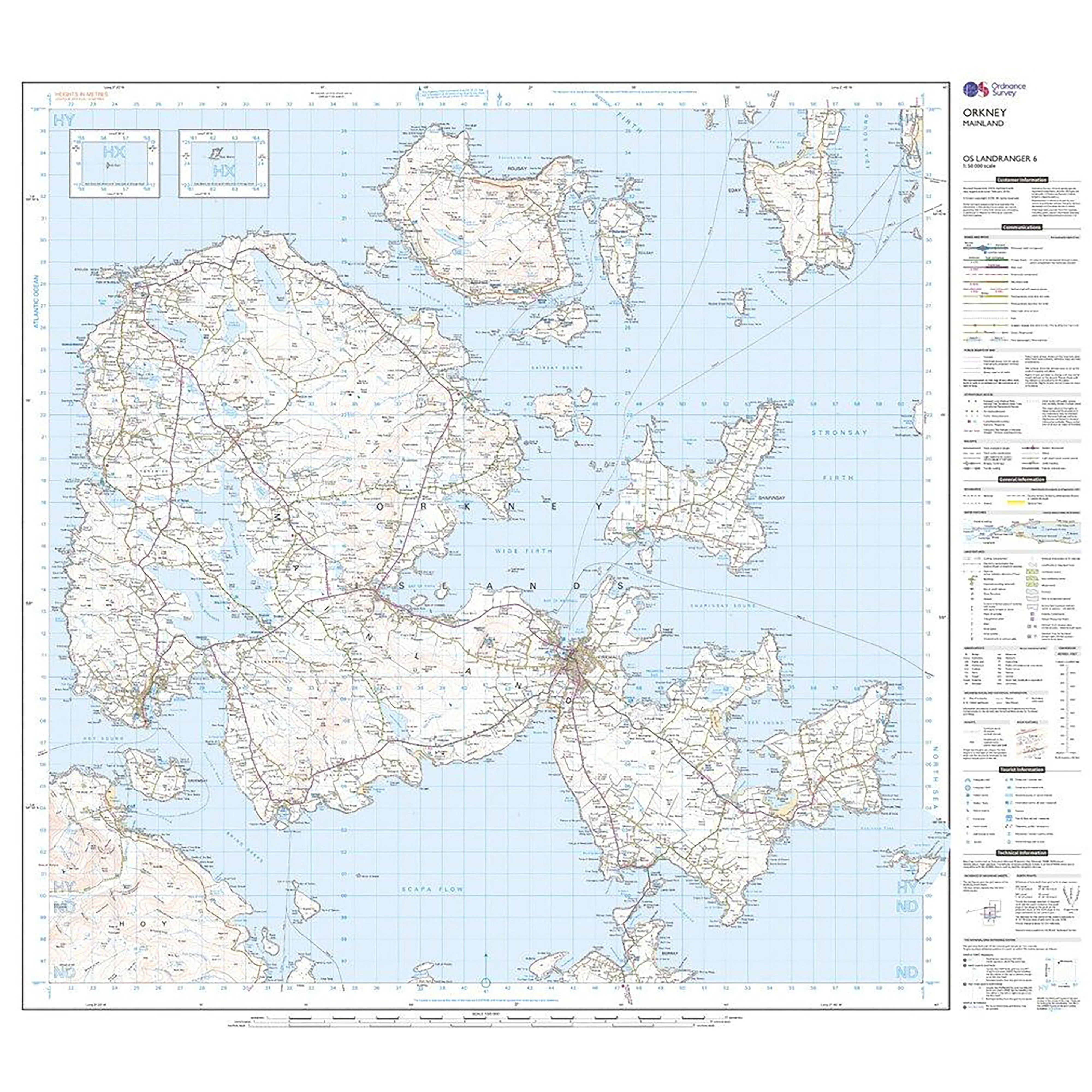 Landranger Active 6 Orkney Mainland Map With Digital Version - Image 3