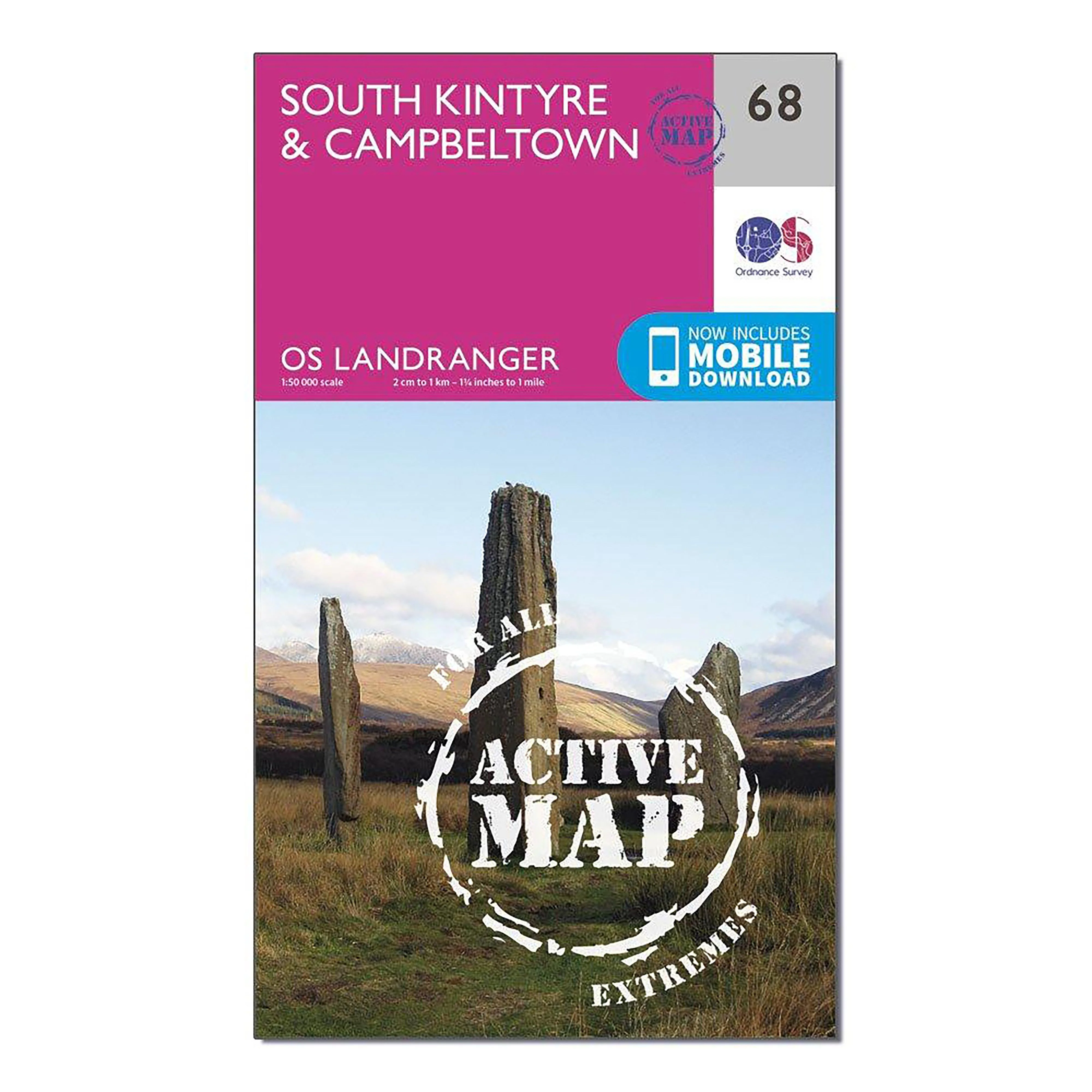 Landranger Active 68 South Kintyre & Campbeltown Map With Digital Version - Image 4