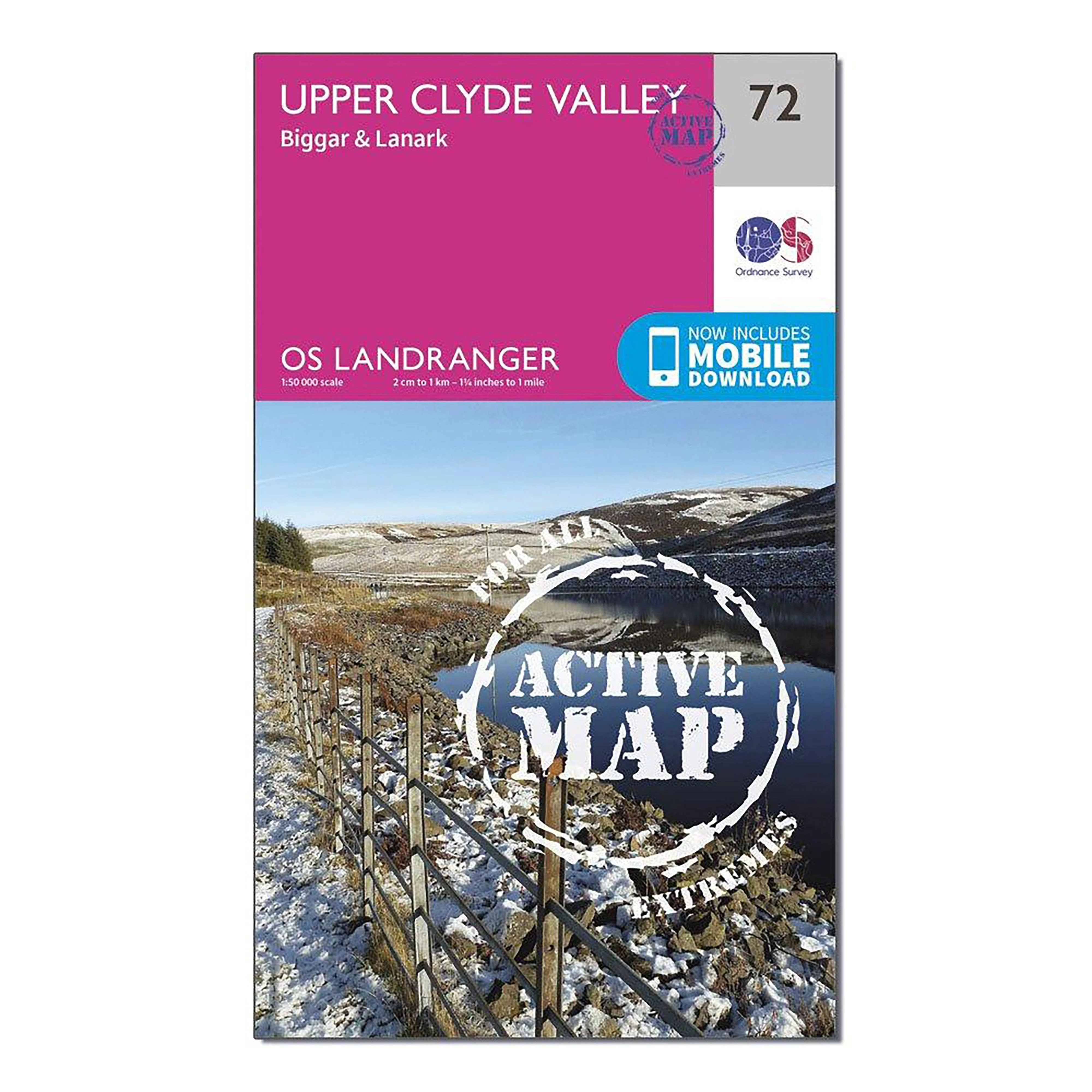 Landranger Active 72 Upper Clyde Valley, Biggar & Lanark Map With Digital Version - Image 4