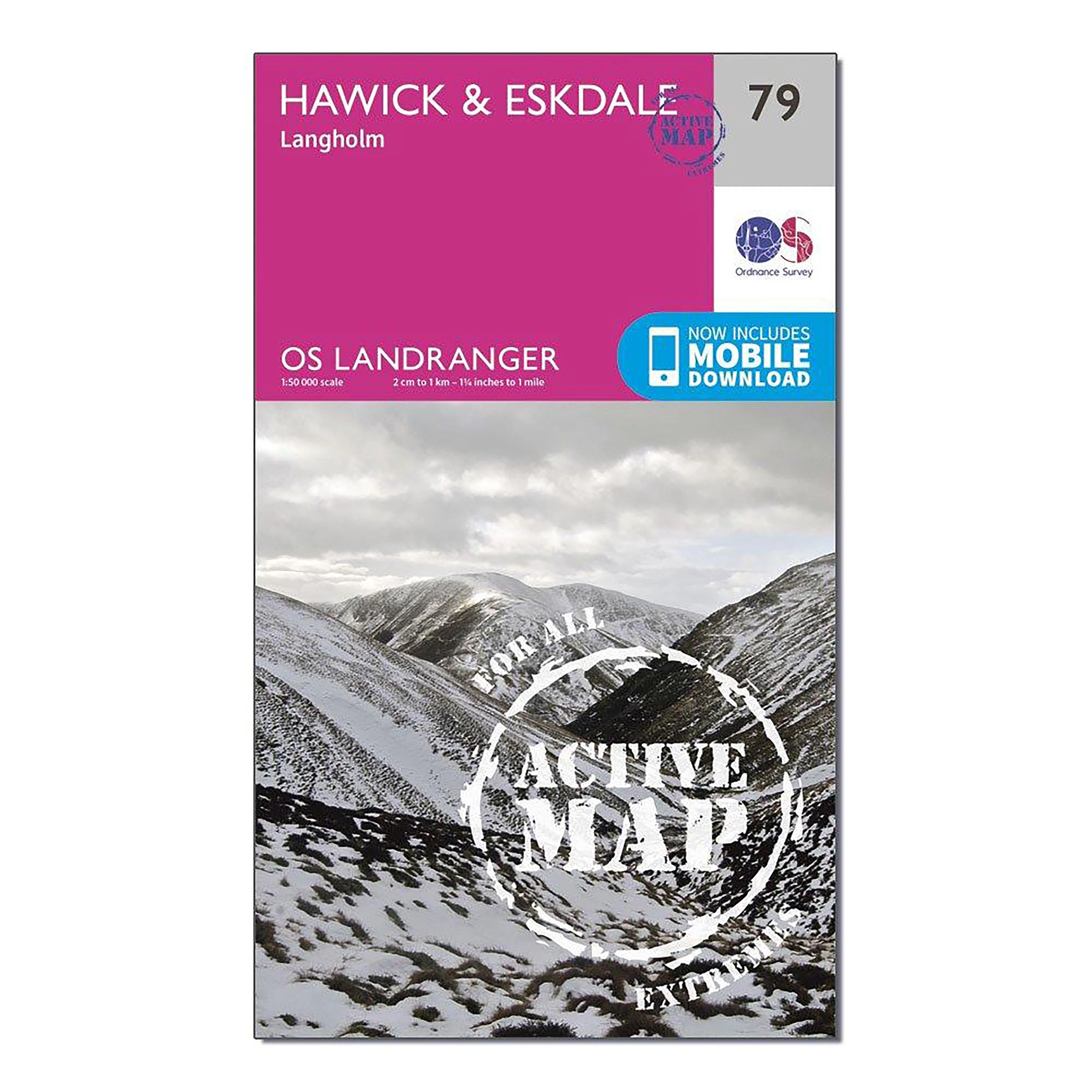 Landranger Active 79 Hawick & Eskdale, Langholm Map With Digital Version - Image 4