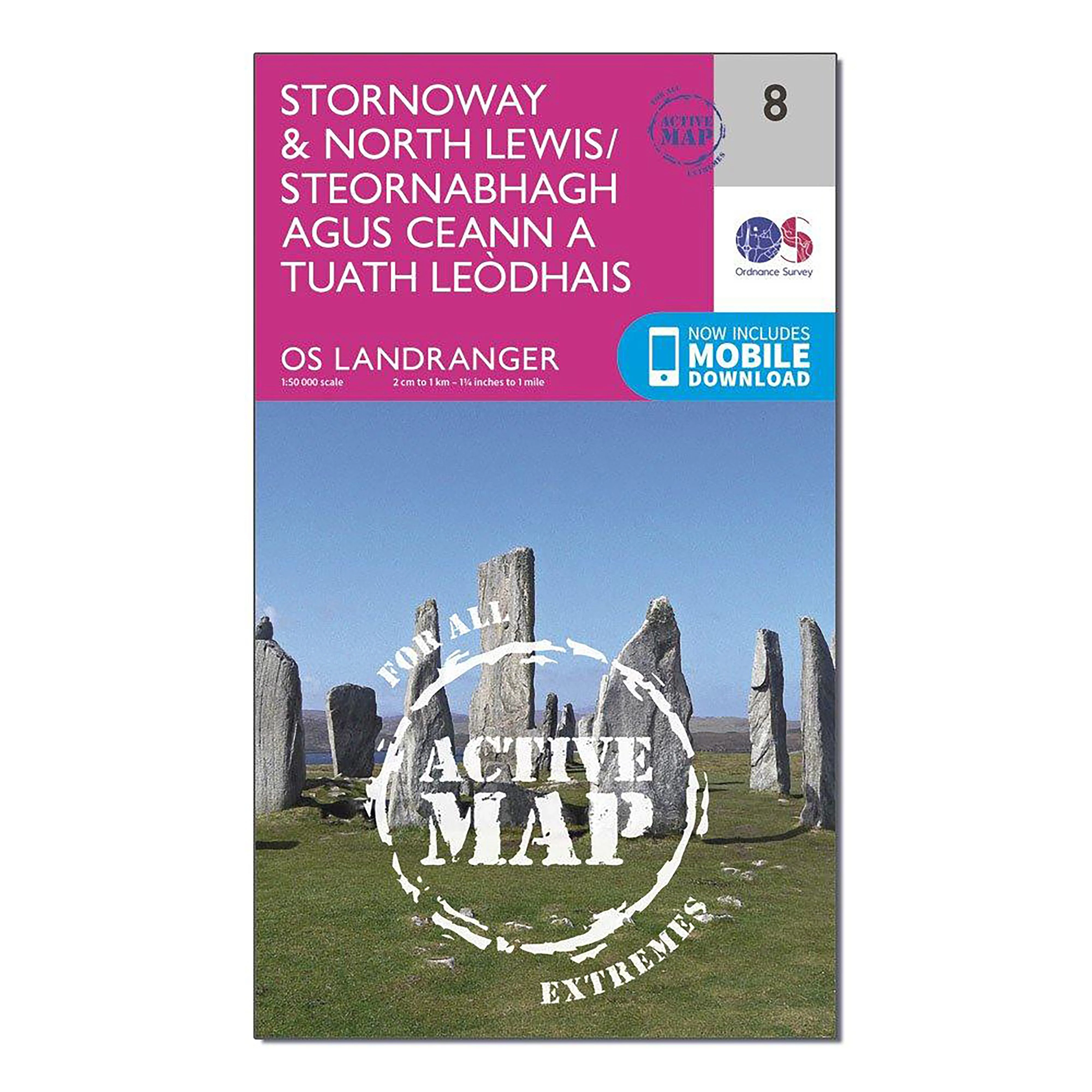 Landranger Active 8 Stornoway & North Lewis Map With Digital Version - Image 4
