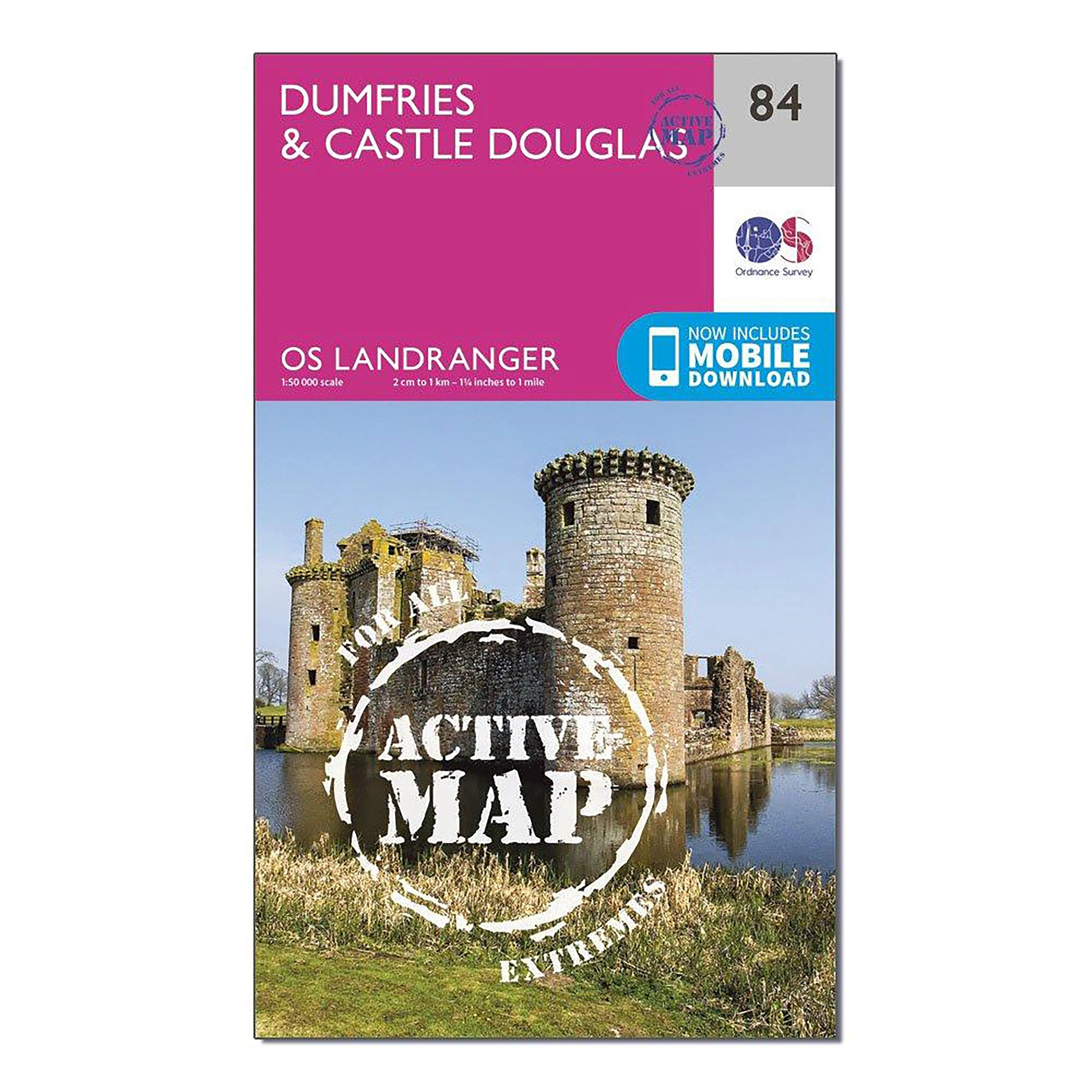 Landranger Active 84 Dumfries & Castle Douglas Map With Digital Version - Image 4