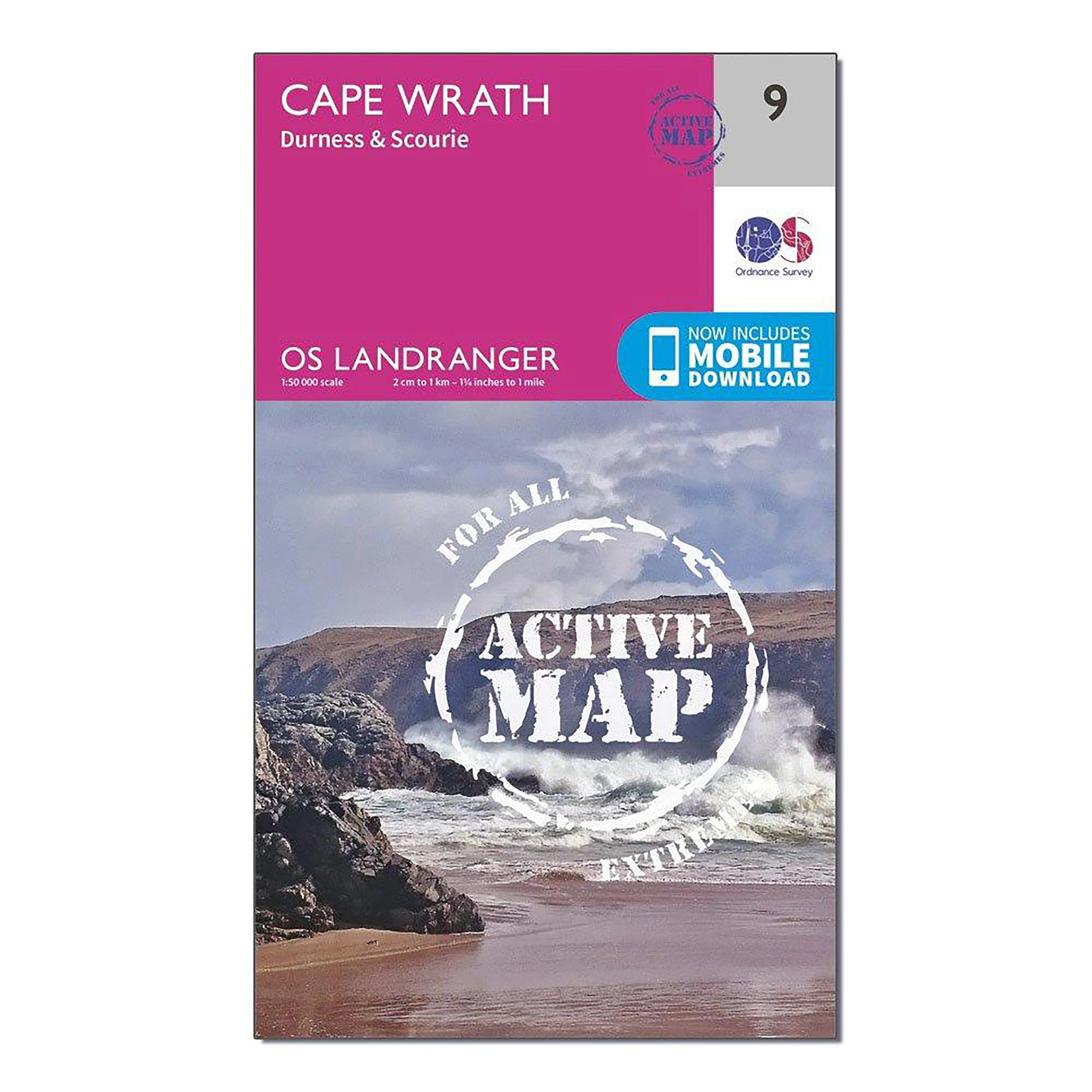 Landranger Active 9 Cape Wrath, Durness & Scourie Map With Digital Version - Image 4
