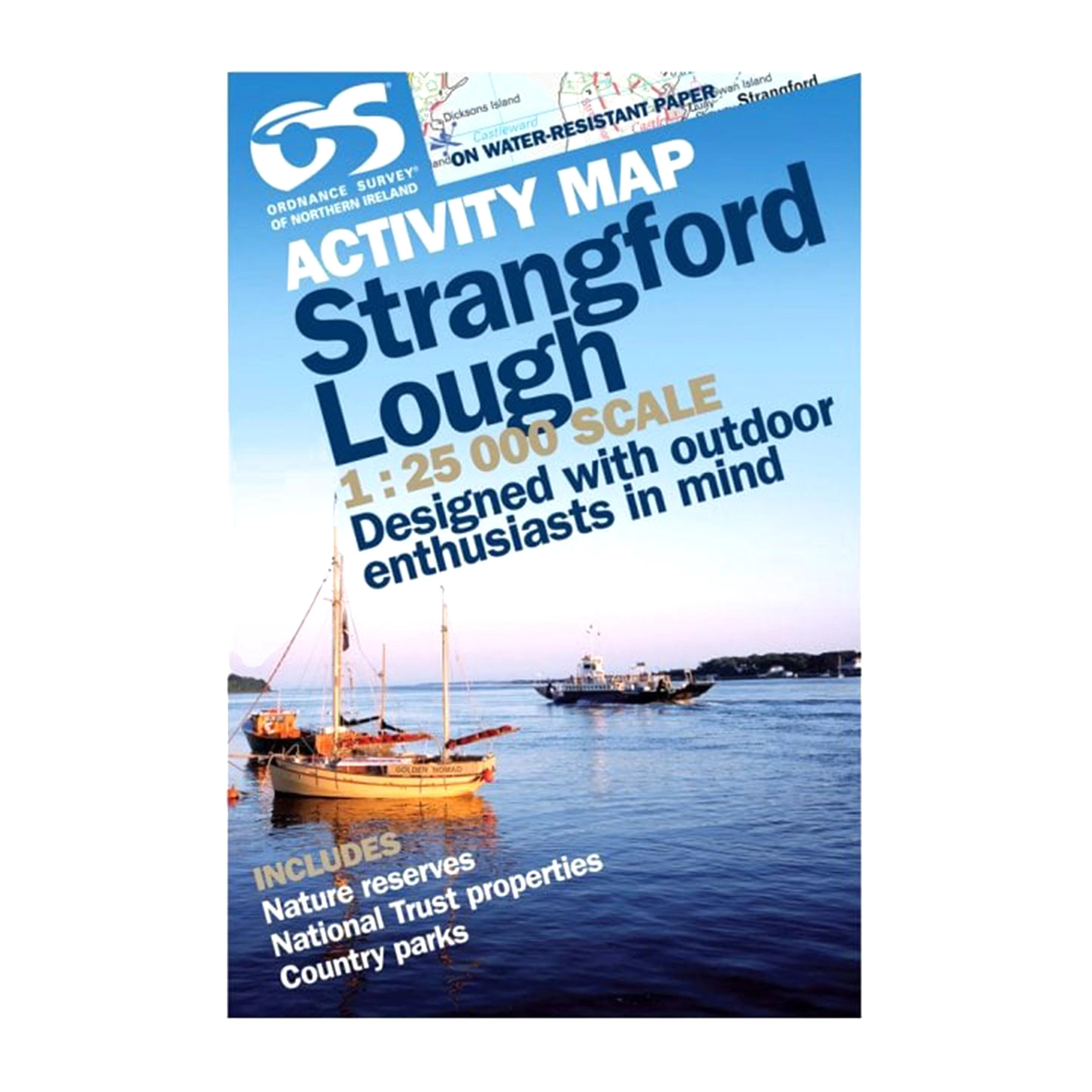 Northern Ireland Strangford Lough 1:25000 Activity Map - Image 2
