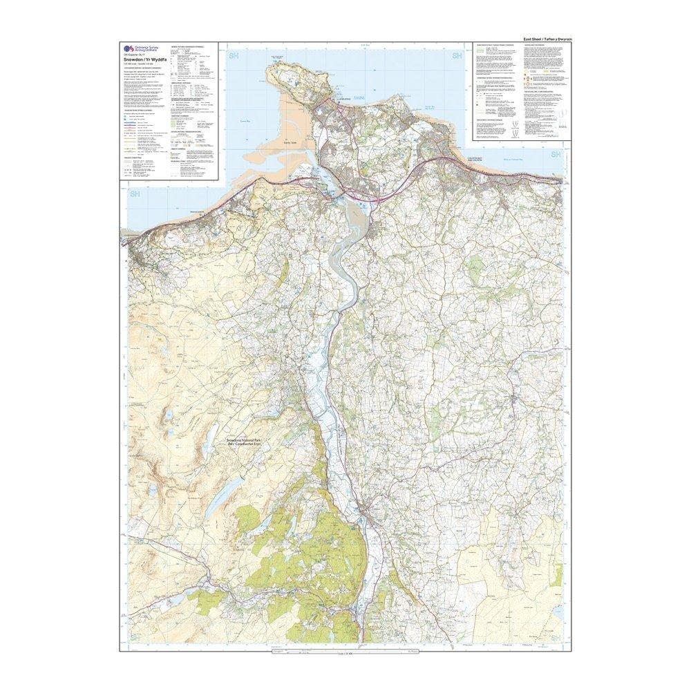 OL 17 Explorer Snowdon Map - Image 3