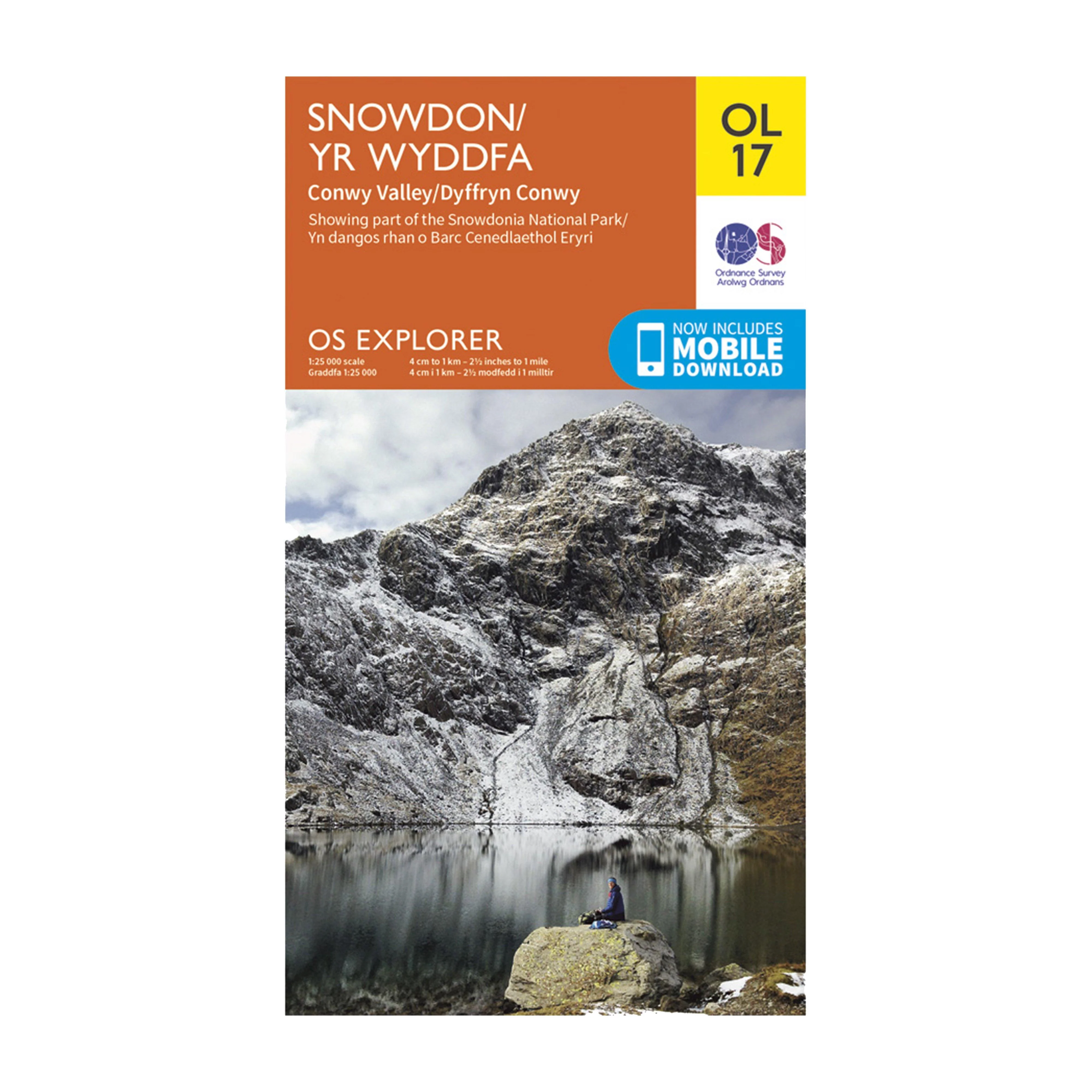 OL 17 Explorer Snowdon Map - Image 5