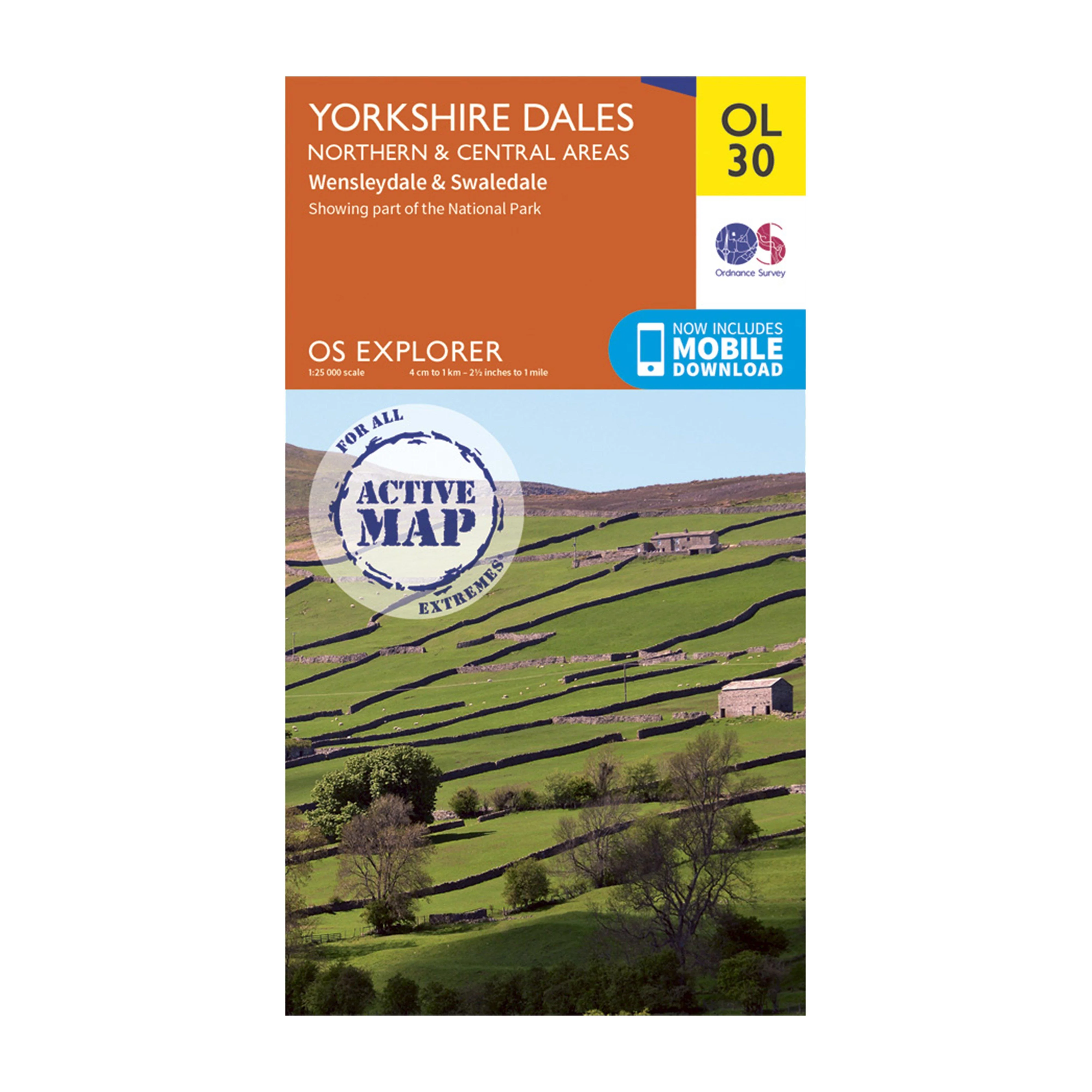 OL 30 Explorer Yorkshire Dales - Northern & Central Area Active Map - Image 5