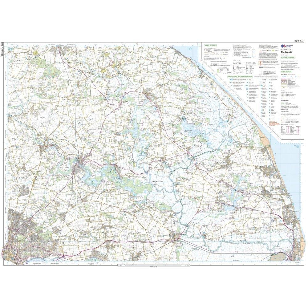 OL 40 Explorer The Broads Active Map - Image 3