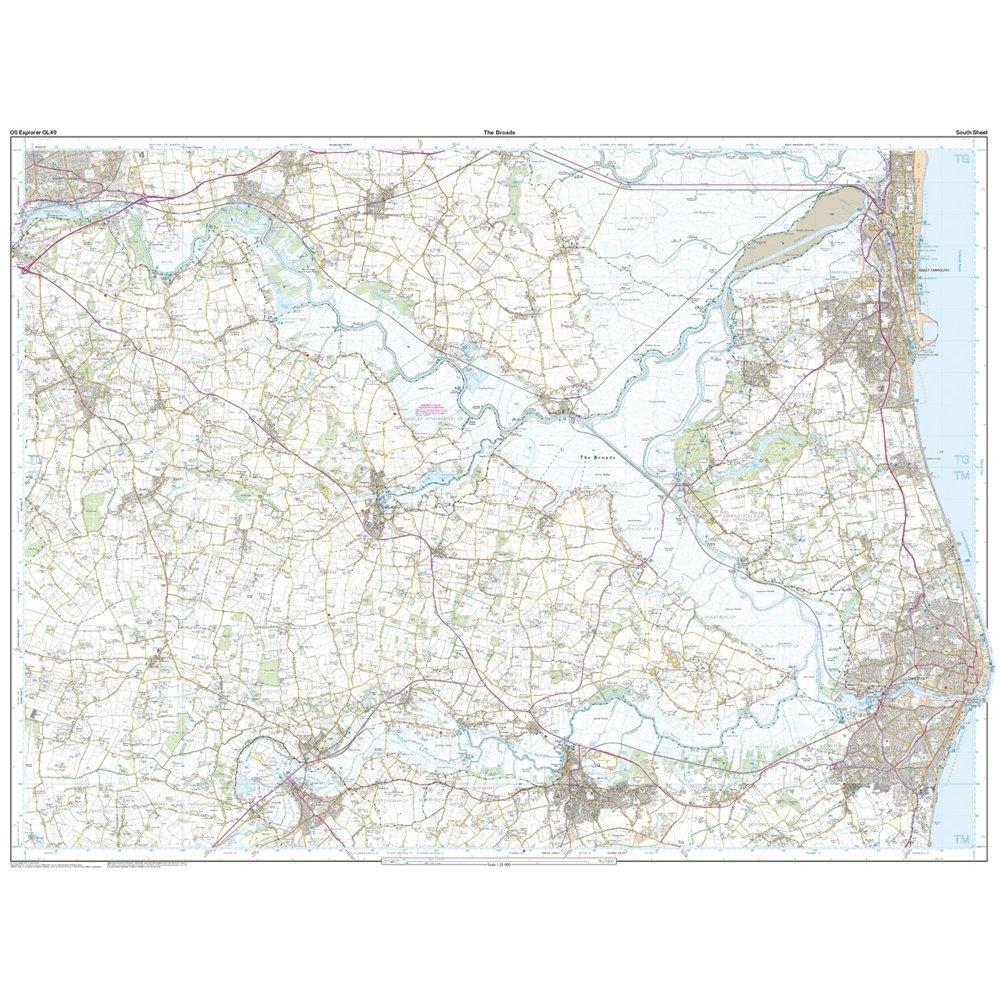 OL 40 Explorer The Broads Active Map - Image 4