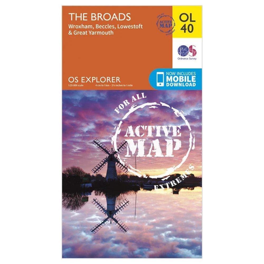 OL 40 Explorer The Broads Active Map - Image 5