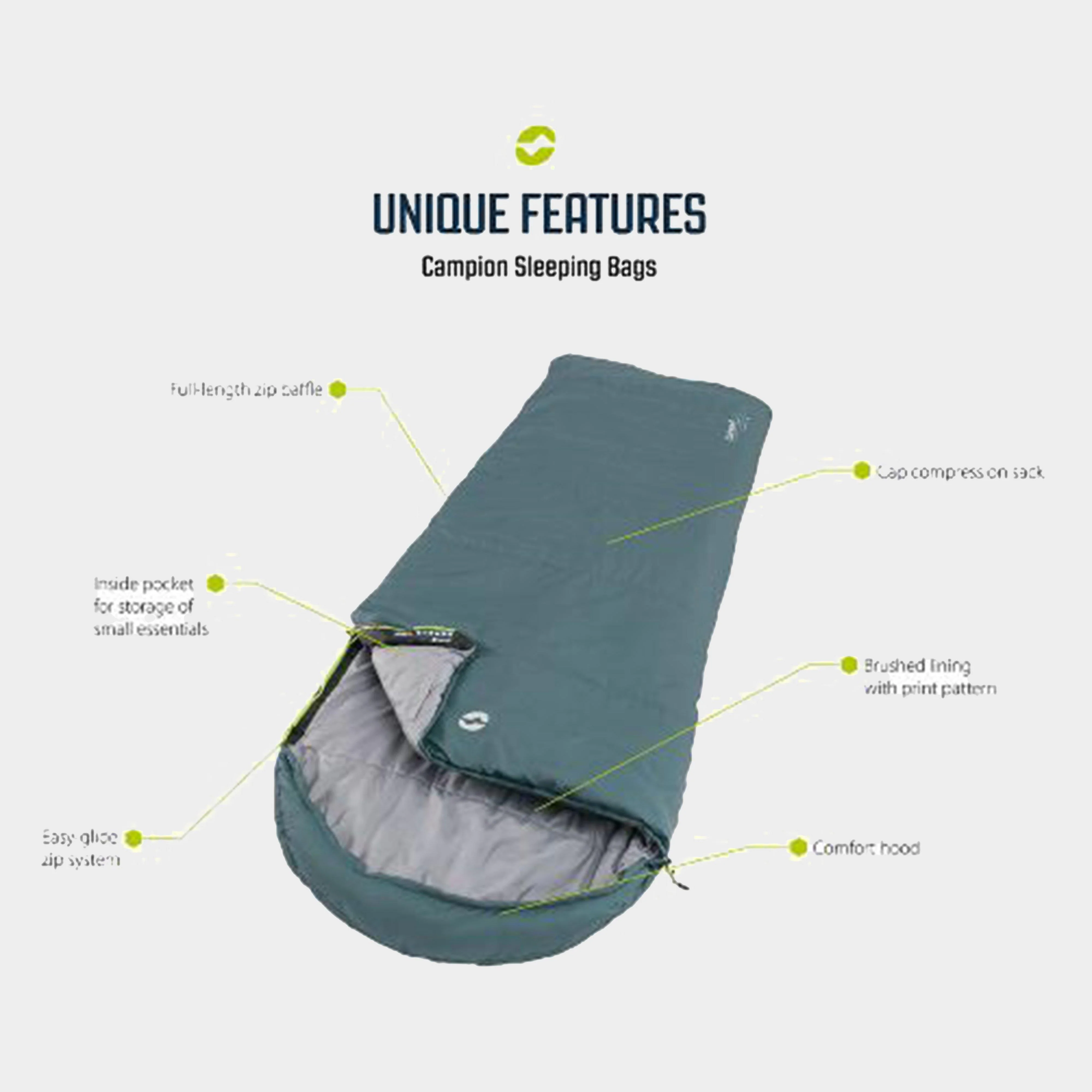 Campion Lux Sleeping Bag 2024 - Image 2