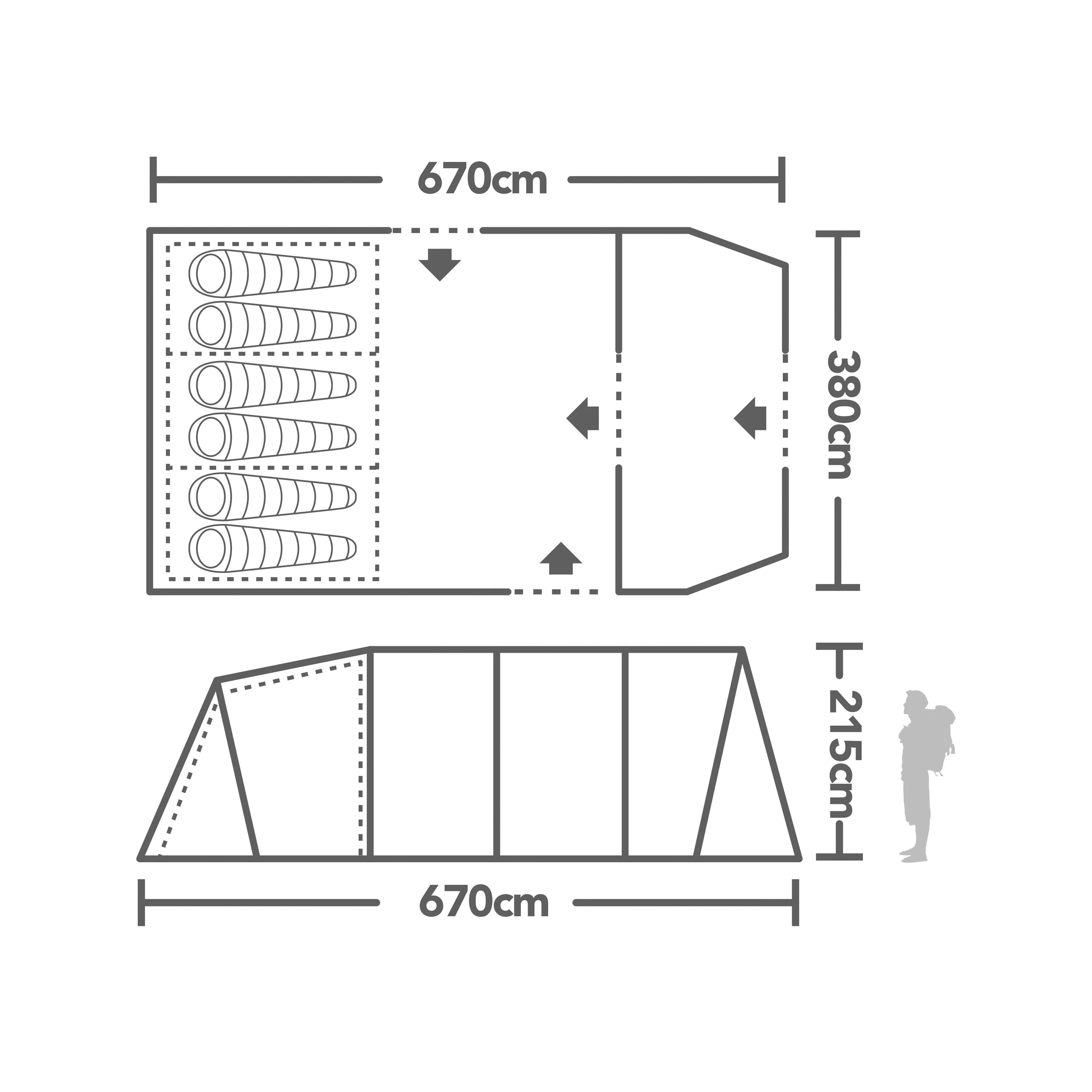 Refurbished Oregon 6 Tent - Image 2