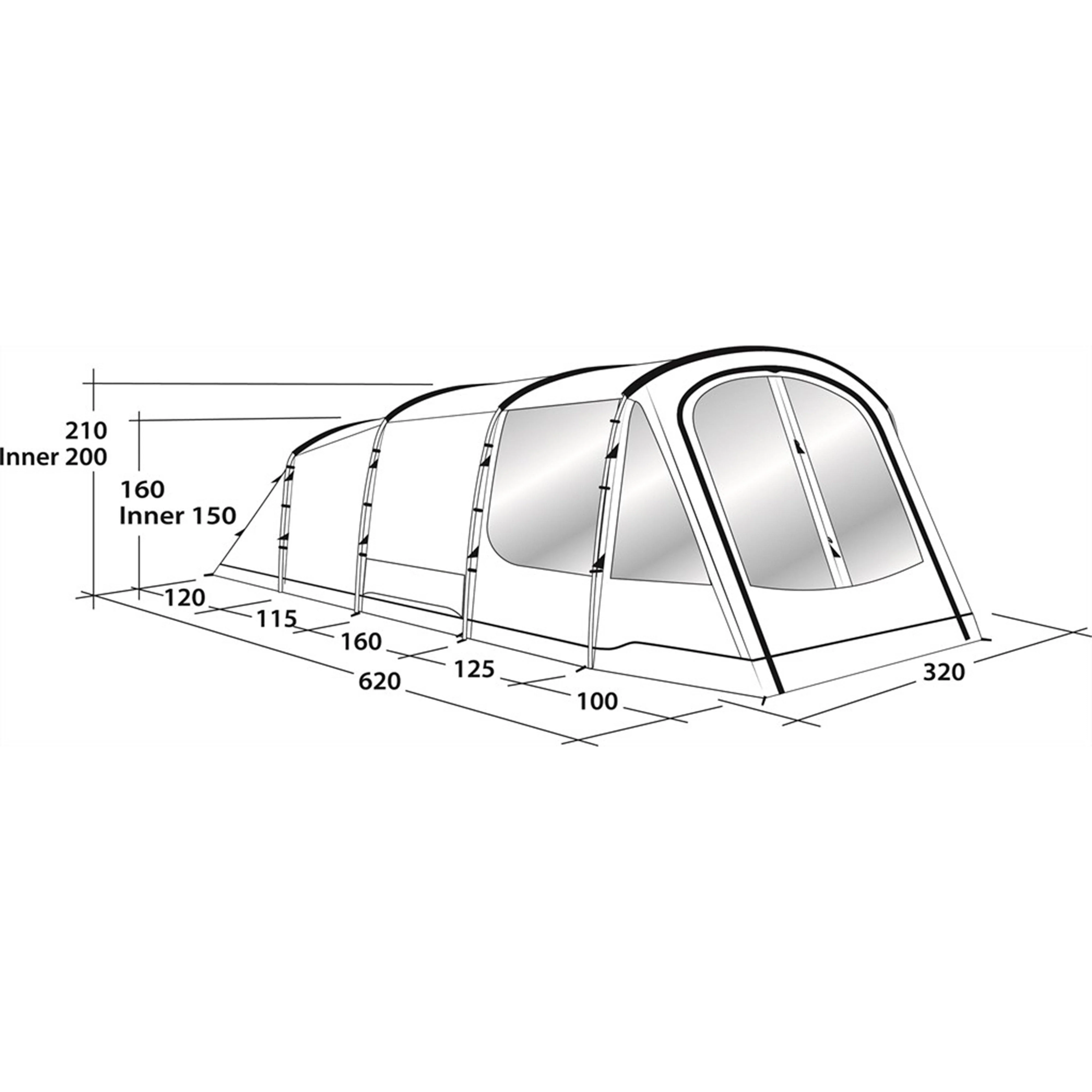 Refurbished Traverston 5 Tent - Image 3