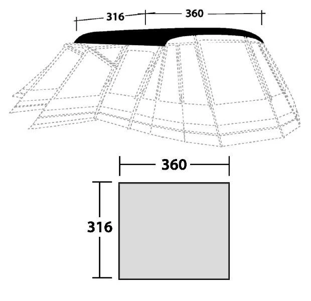 Roof Protector for Montana 6P - Image 3