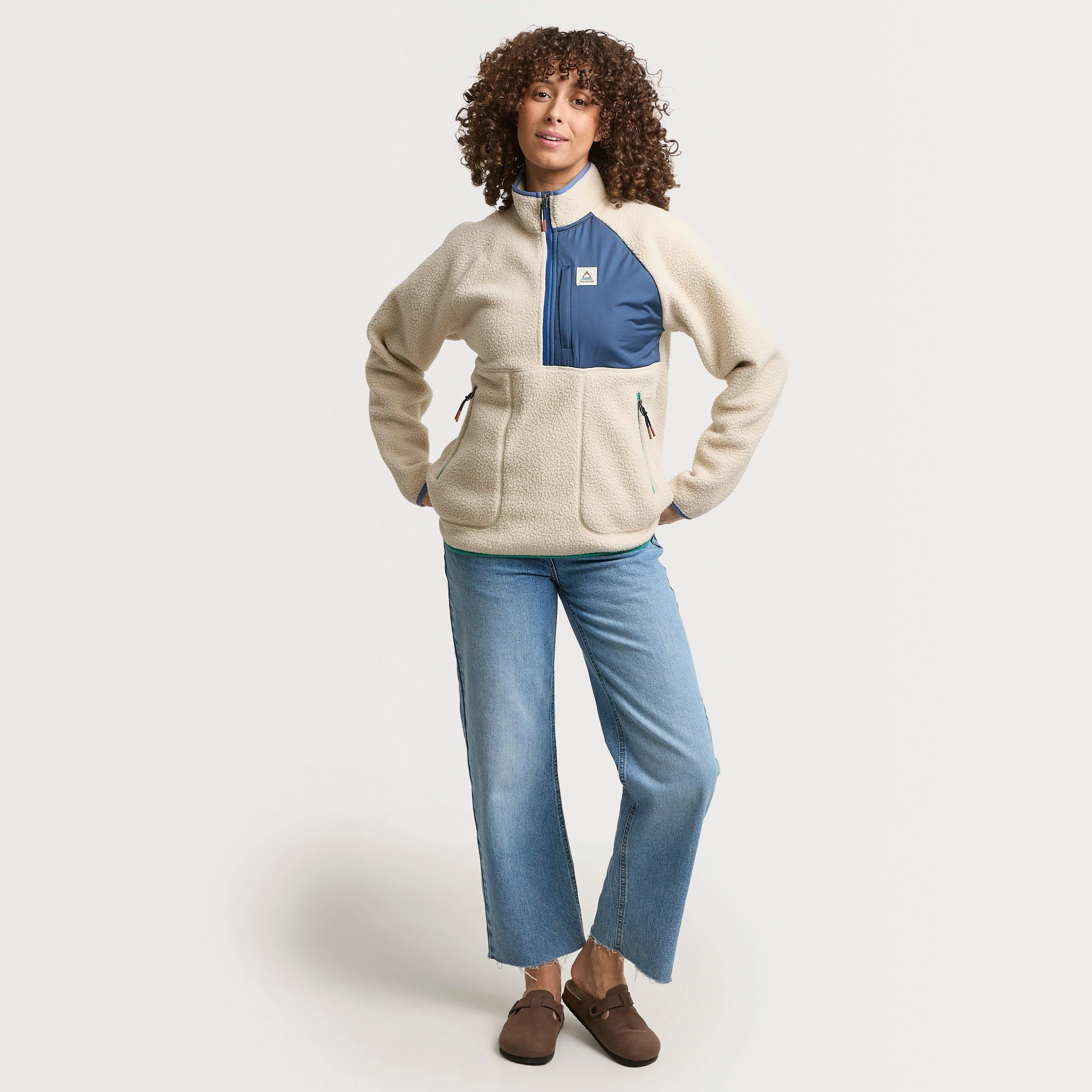 Women’s Home 2.0 Half Zip Sherpa Fleece - Image 2