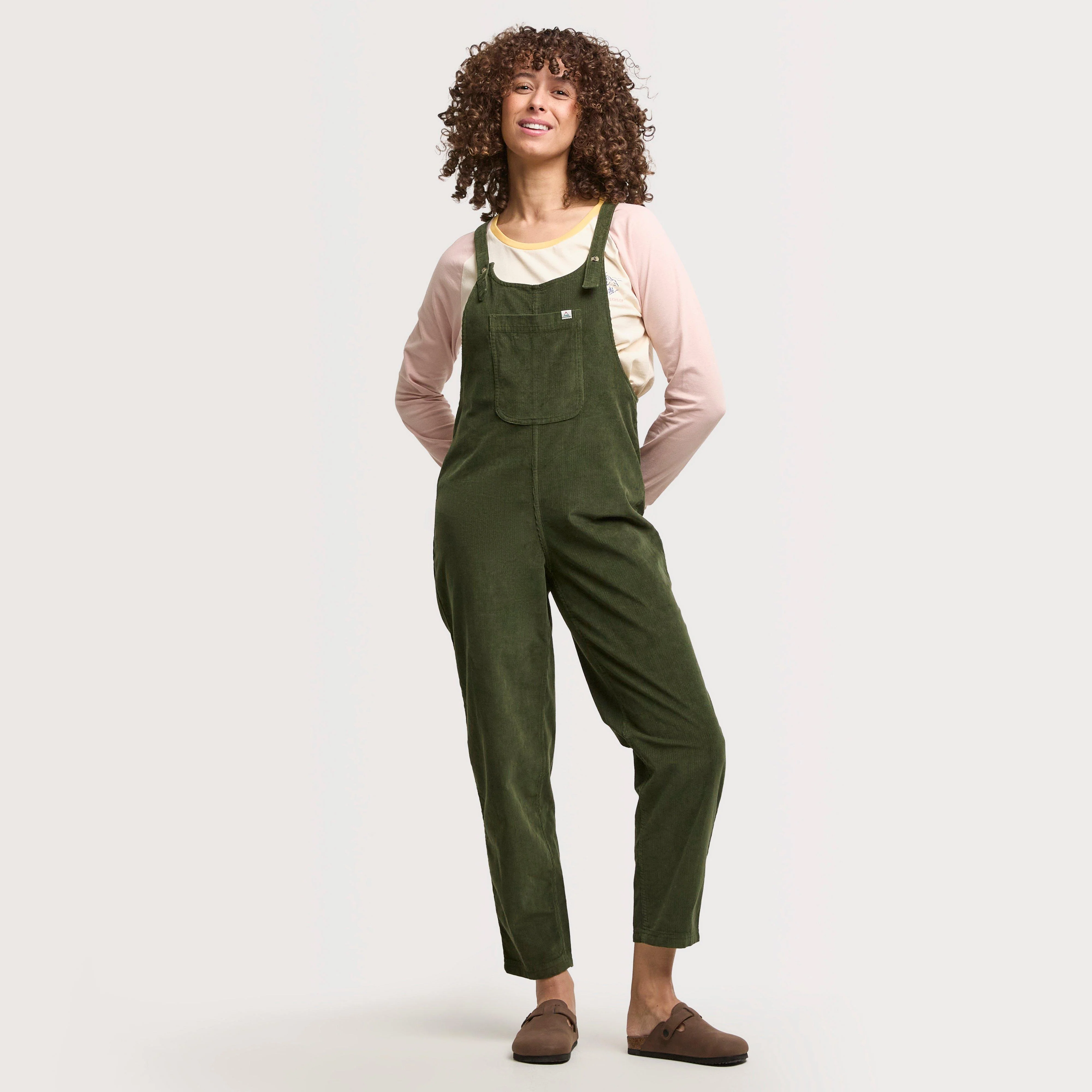 Women’s Meadows Corduroy Dungarees - Image 2