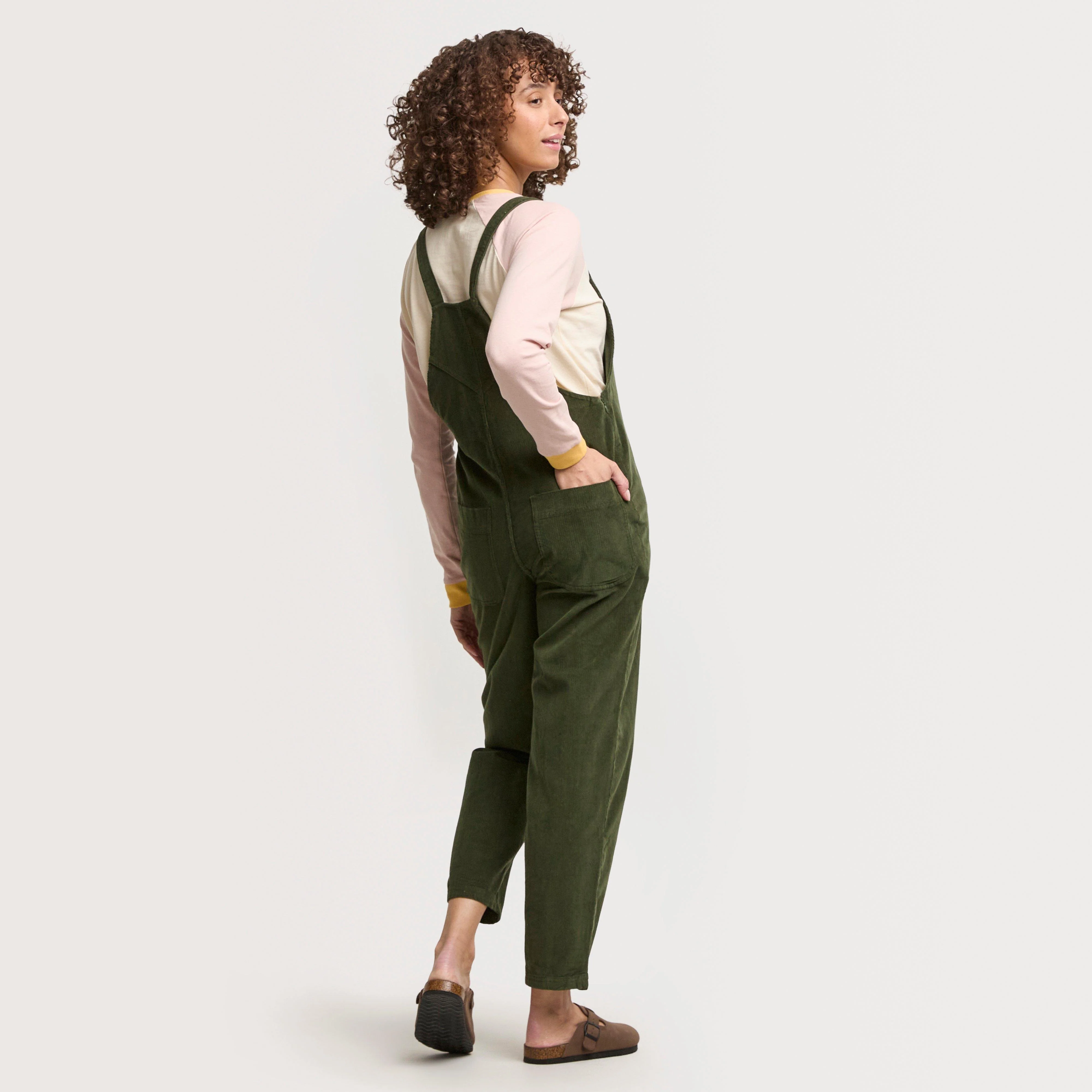 Women’s Meadows Corduroy Dungarees - Image 3