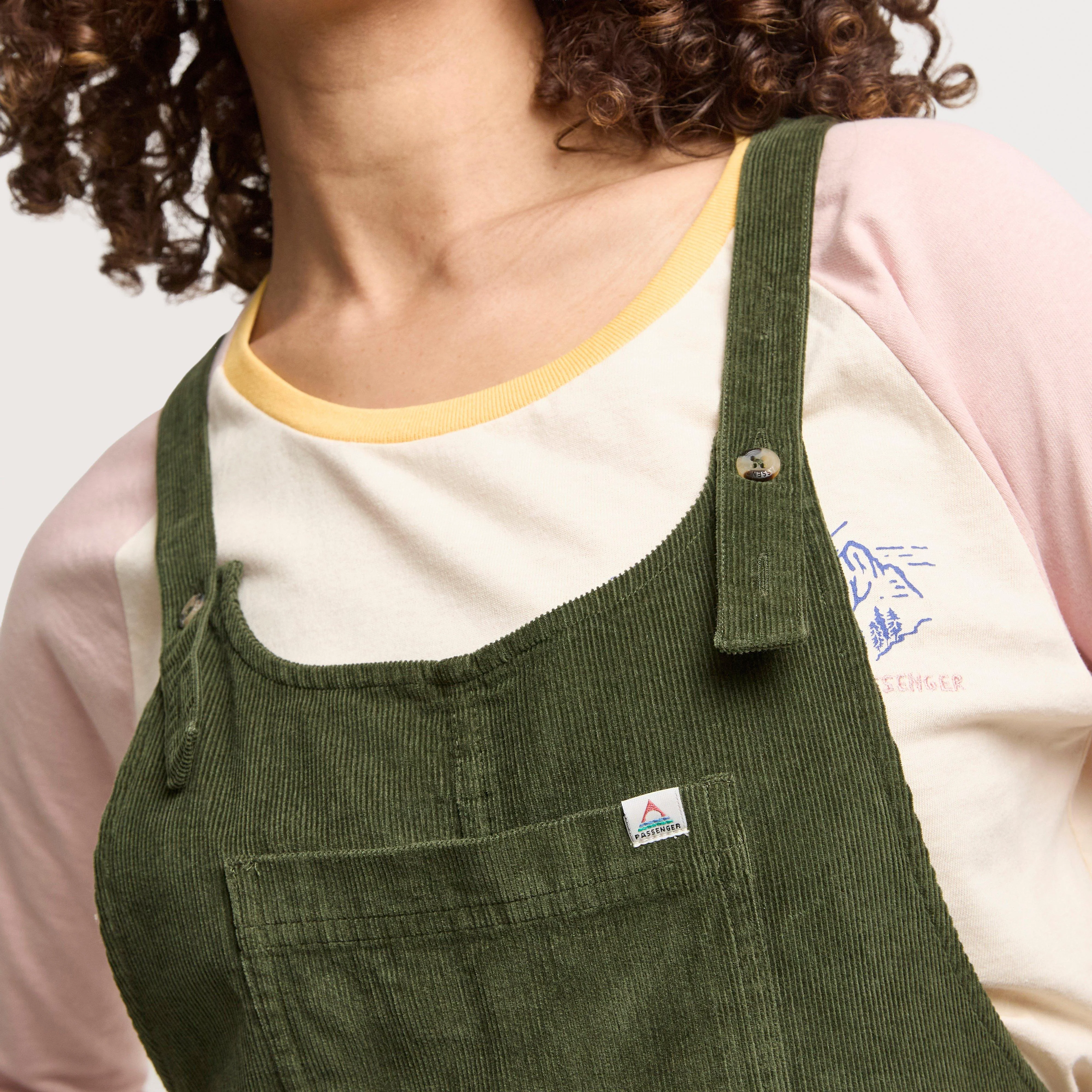 Women’s Meadows Corduroy Dungarees - Image 4