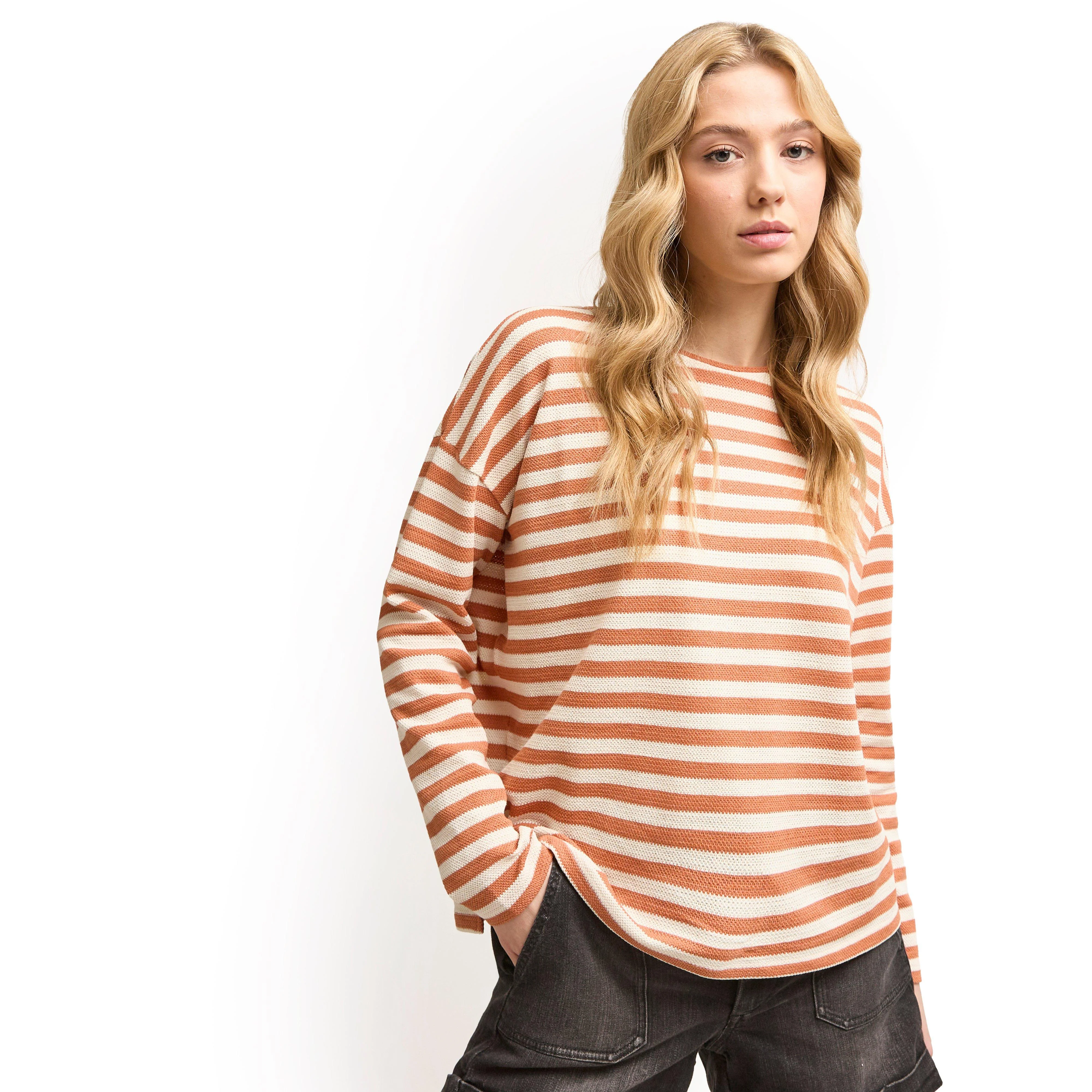 Women’s Panorama Striped Short Sleeve T-Shirt - Image 5