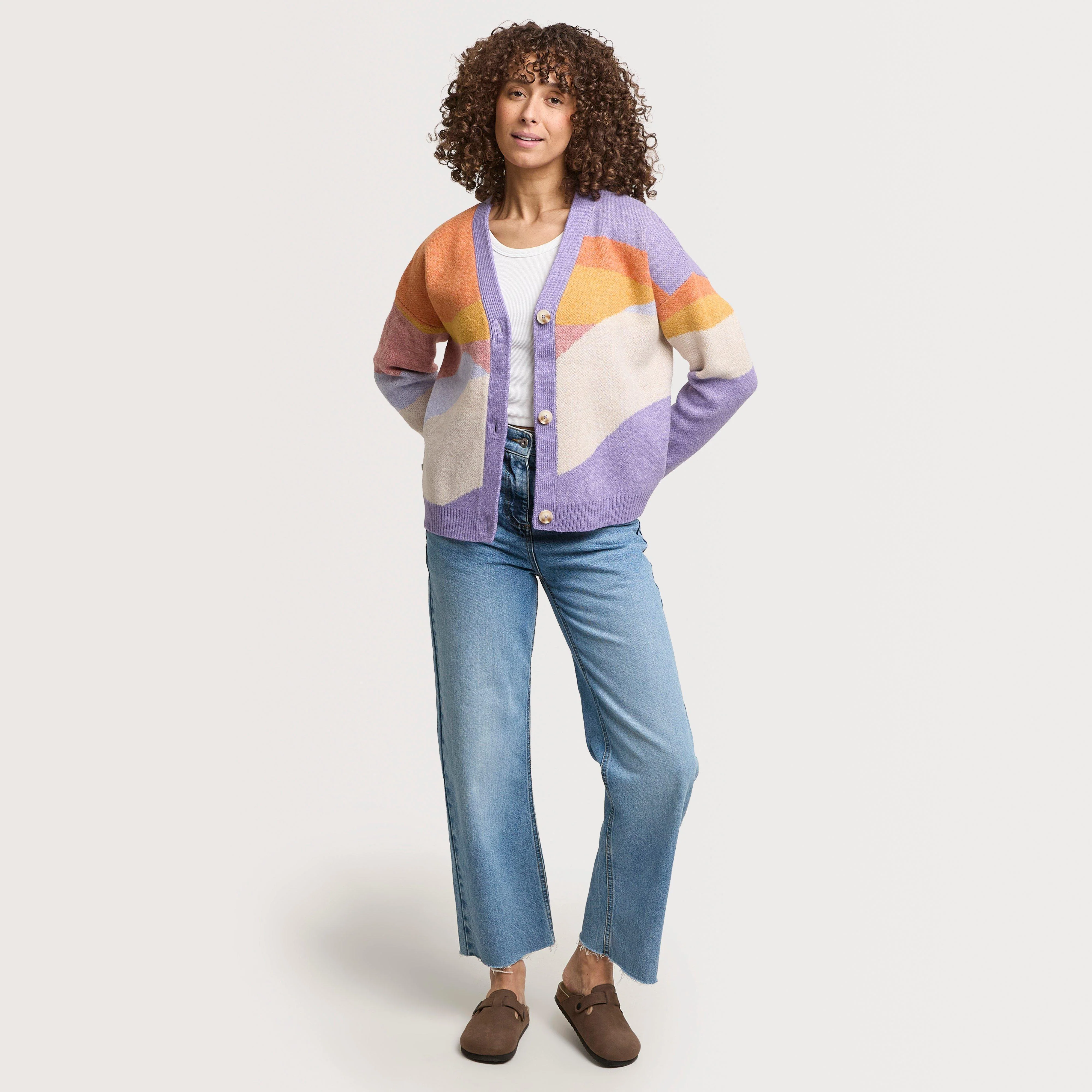 Women’s Scenic Knitted Cardigan - Image 2