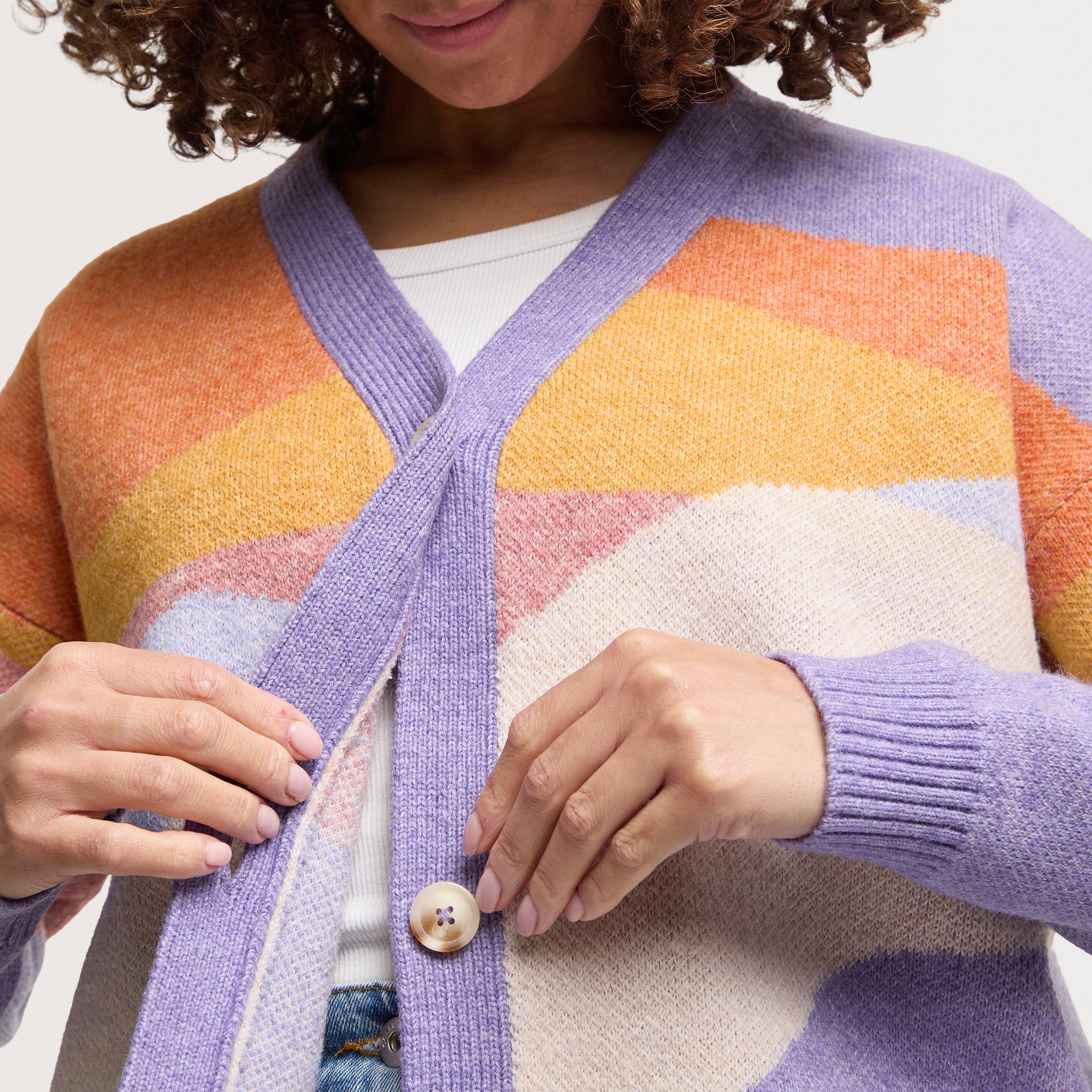 Women’s Scenic Knitted Cardigan - Image 3