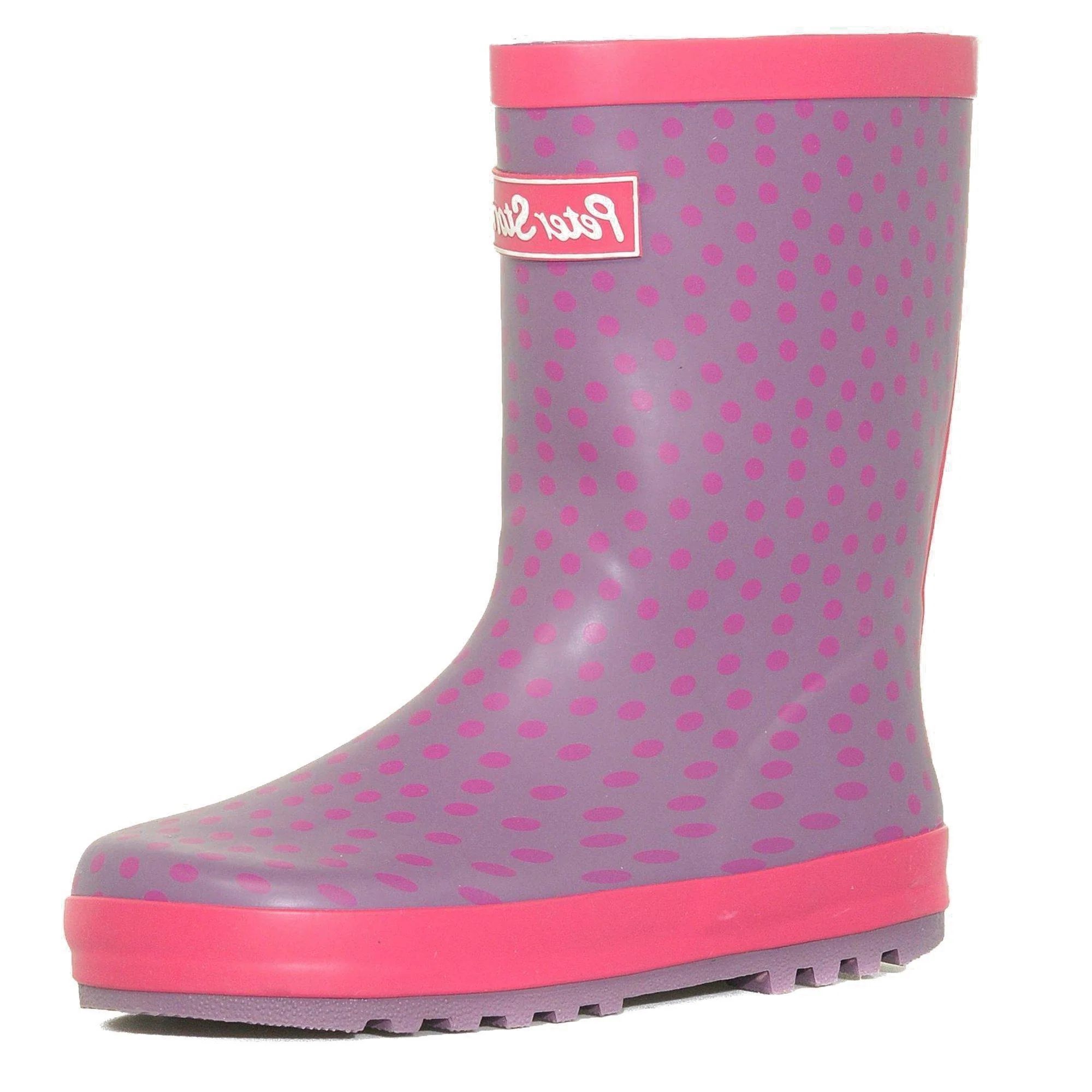 Girl's Wellies Spotty - Image 6