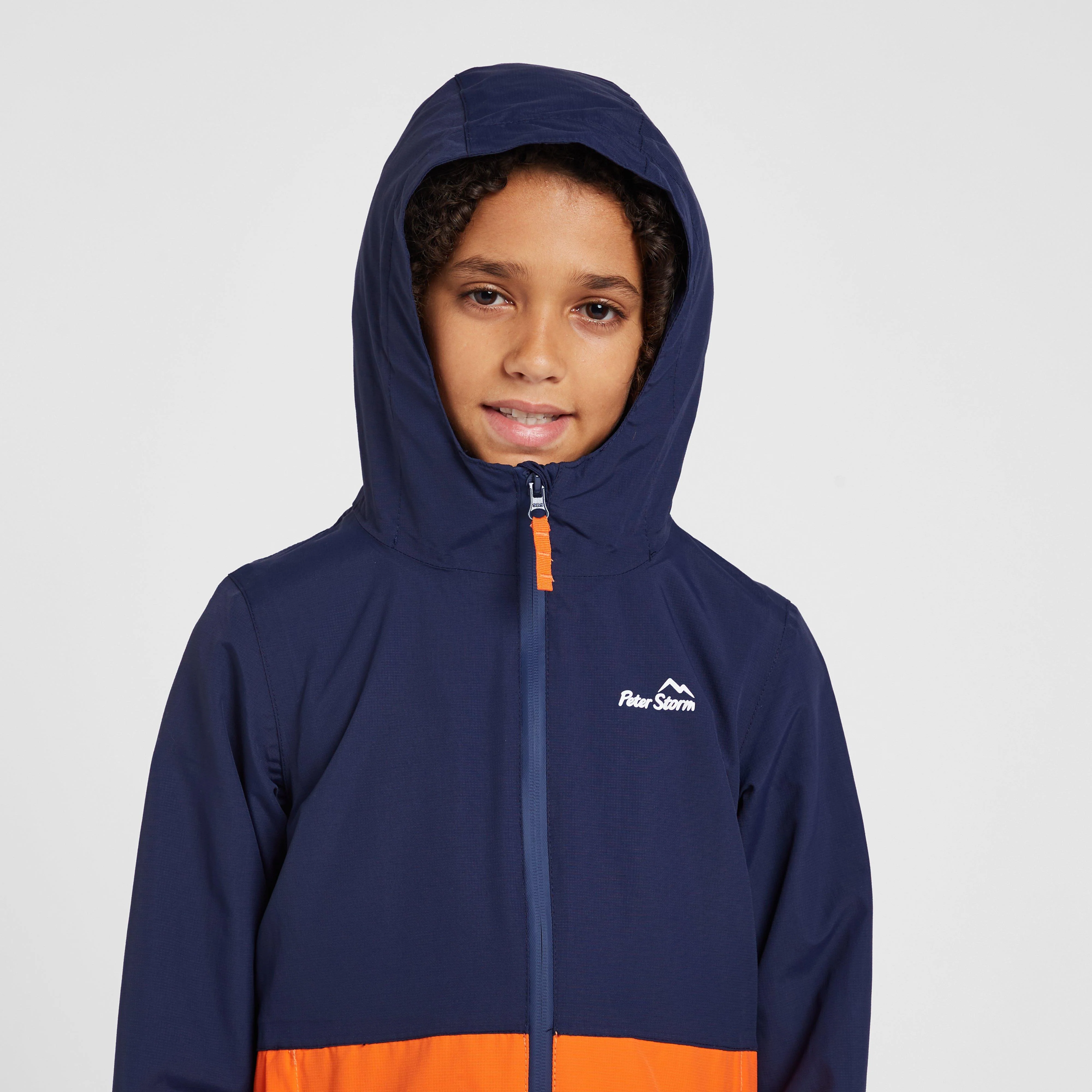 Kids’ Colour Block Waterproof Jacket - Image 4