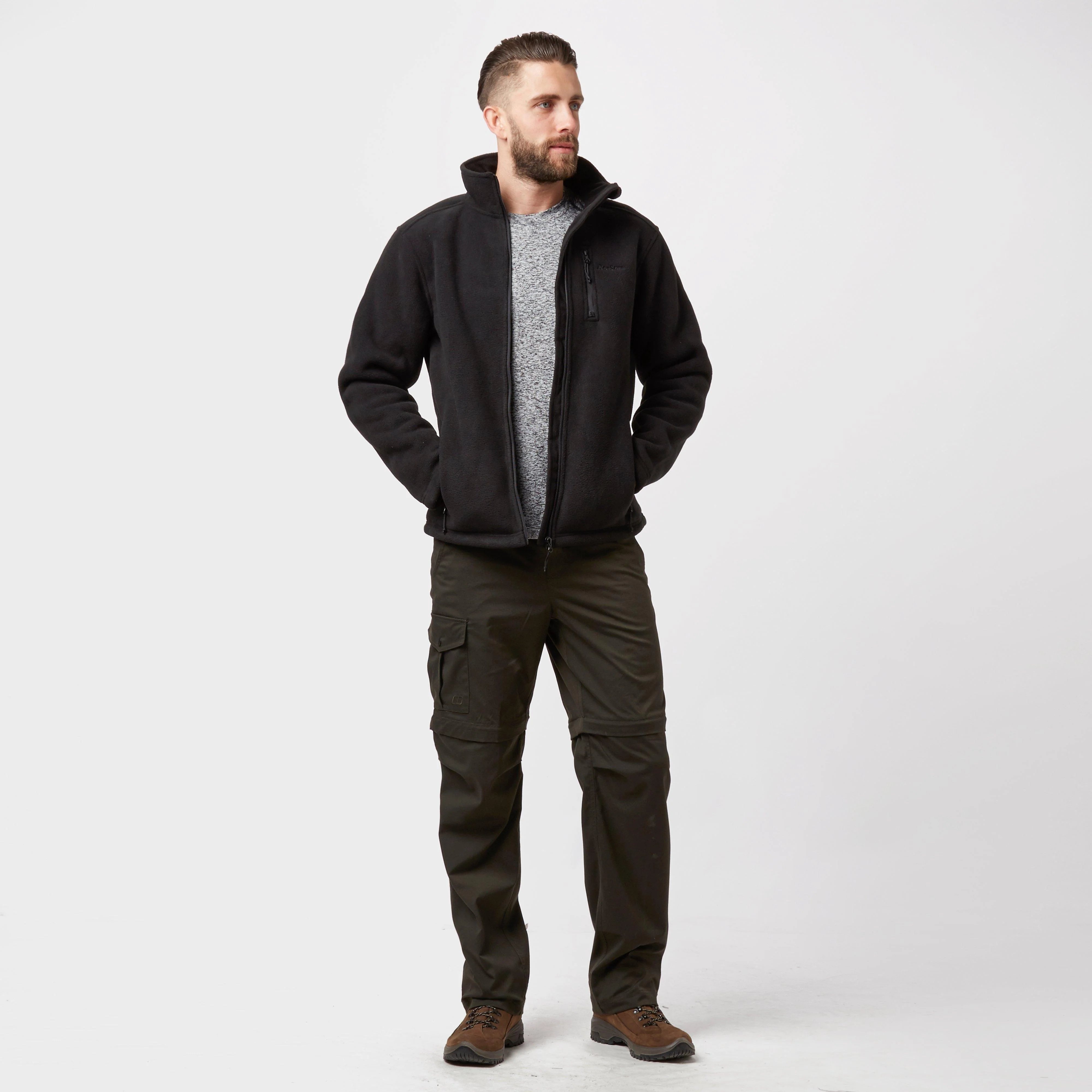 Men's Borg Fleece Jacket - Image 3