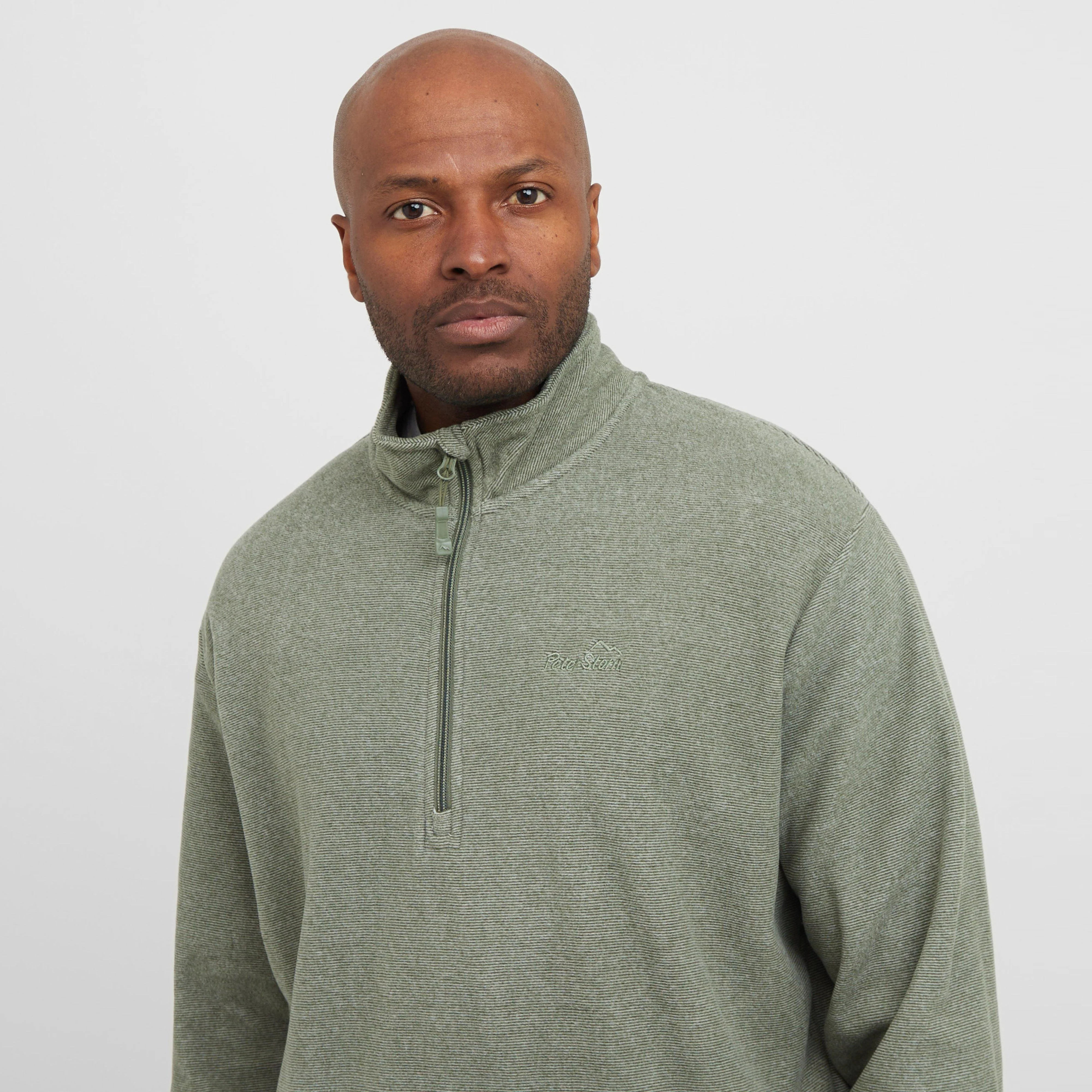 Men’s Bracken Half Zip Stripe Fleece - Image 5