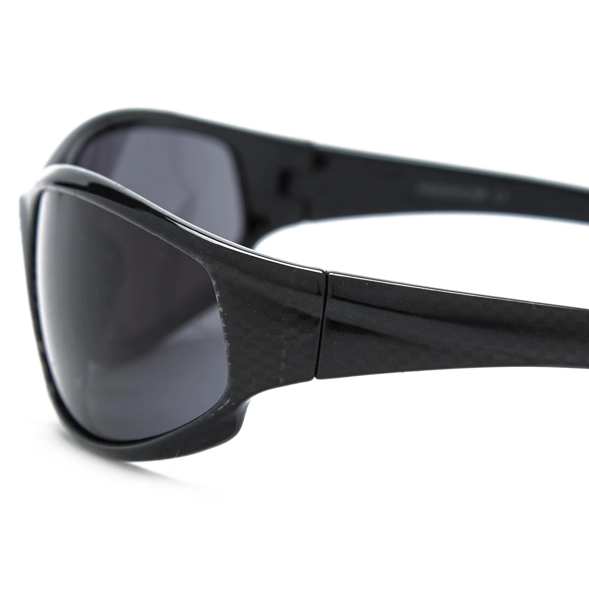 Men's Check Sport Wrap Sunglasses - Image 3