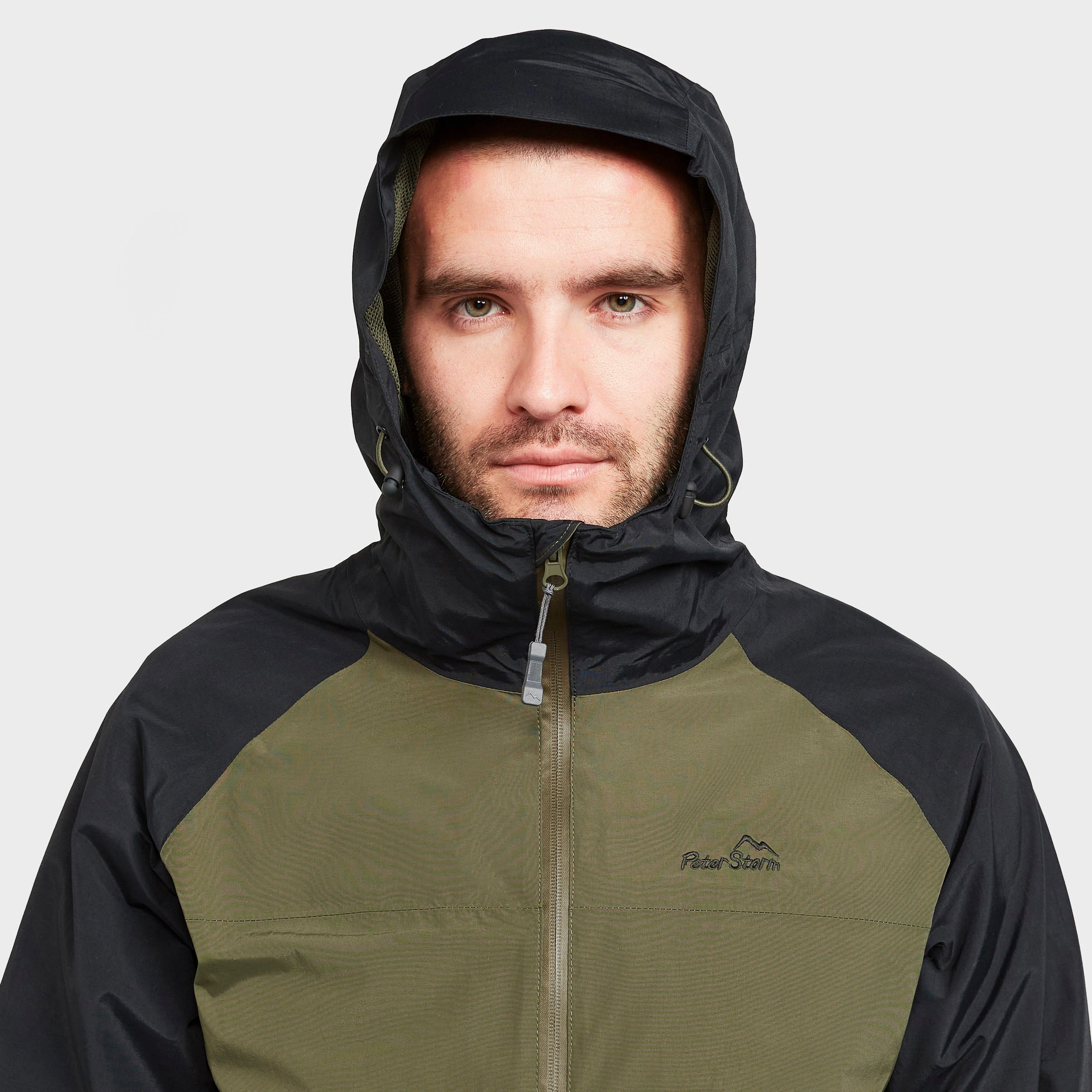 Men's Colour Block Waterproof Jacket - Image 4