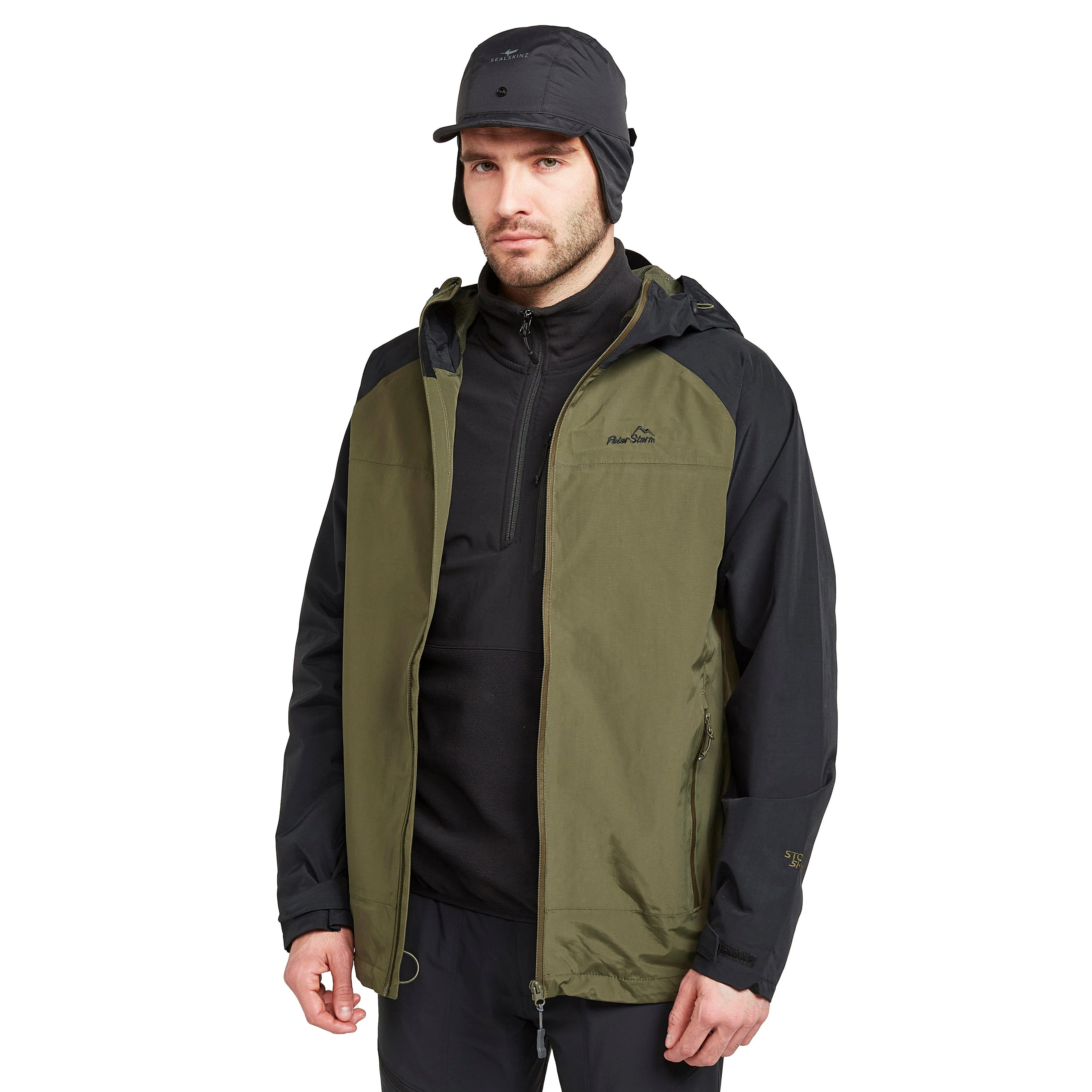 Men's Colour Block Waterproof Jacket - Image 9