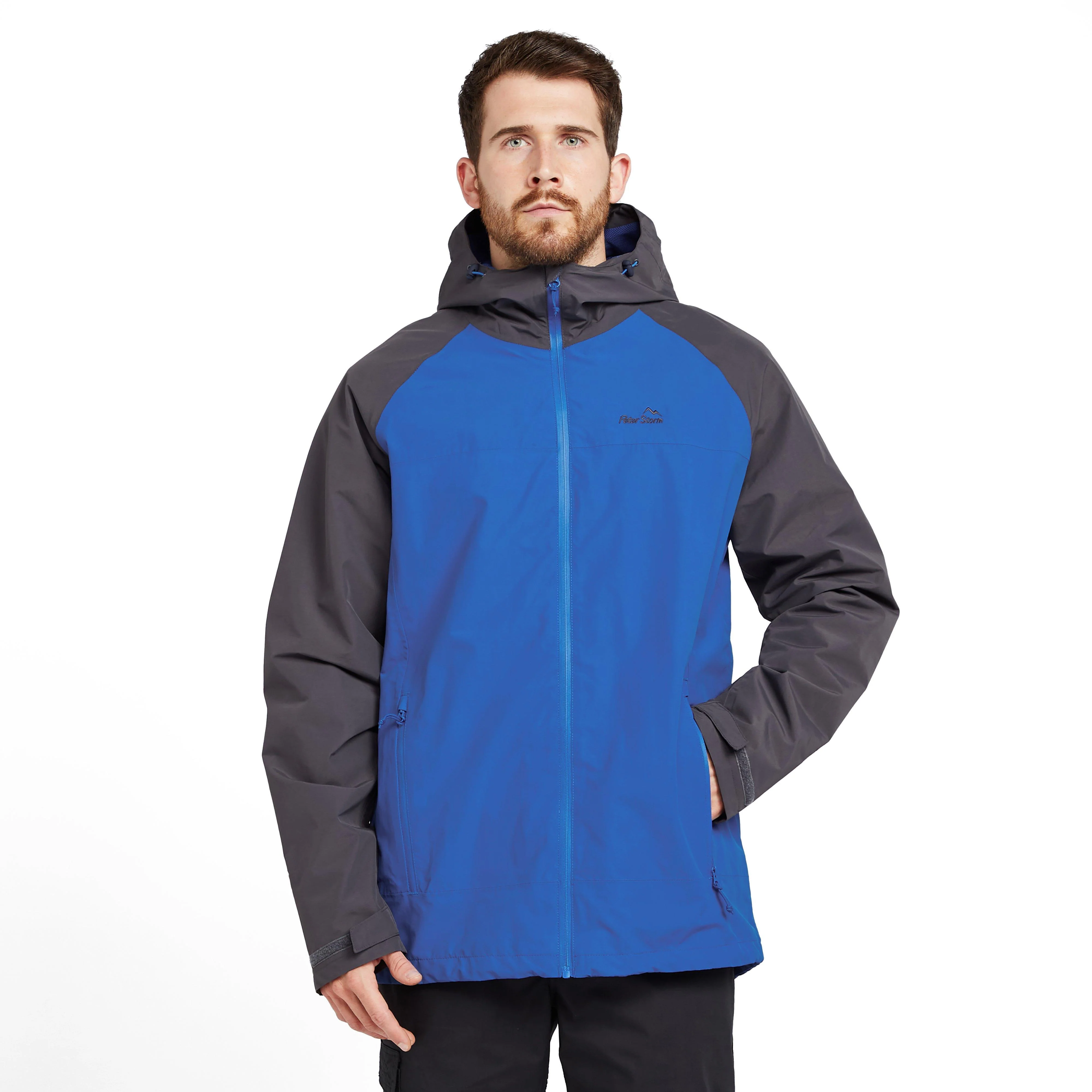 Men's Colour Block Waterproof Jacket - Image 12