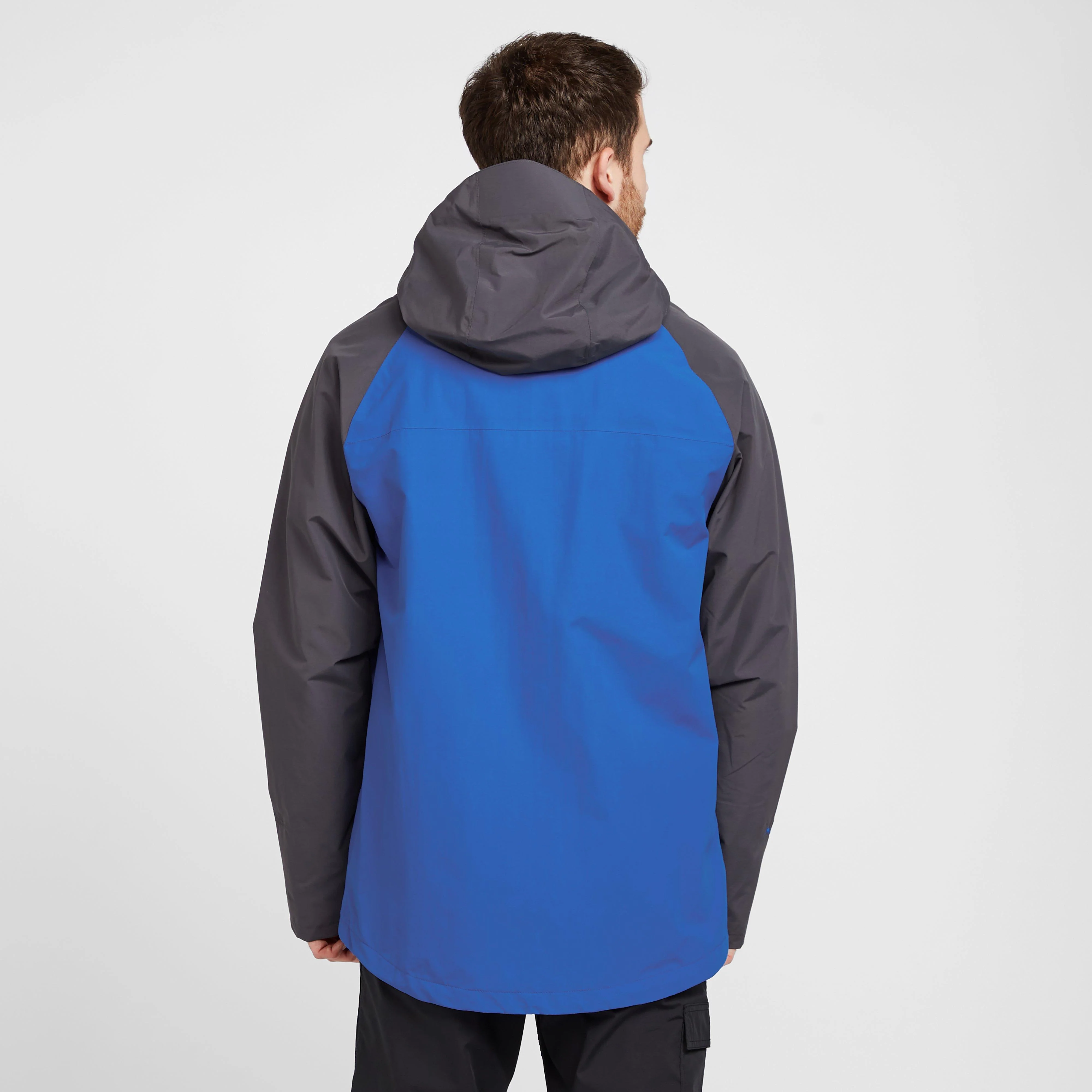 Men's Colour Block Waterproof Jacket - Image 2