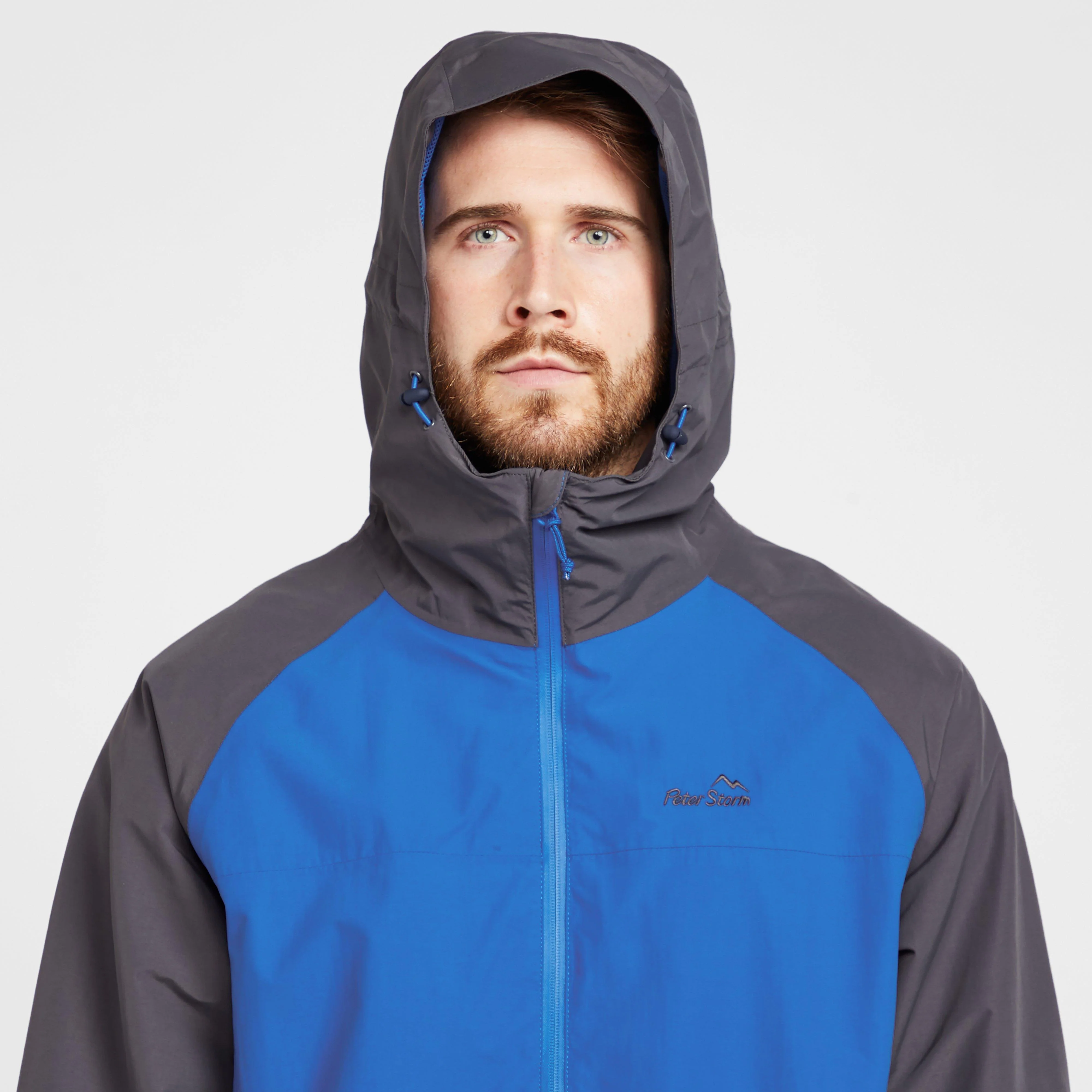 Men's Colour Block Waterproof Jacket - Image 4