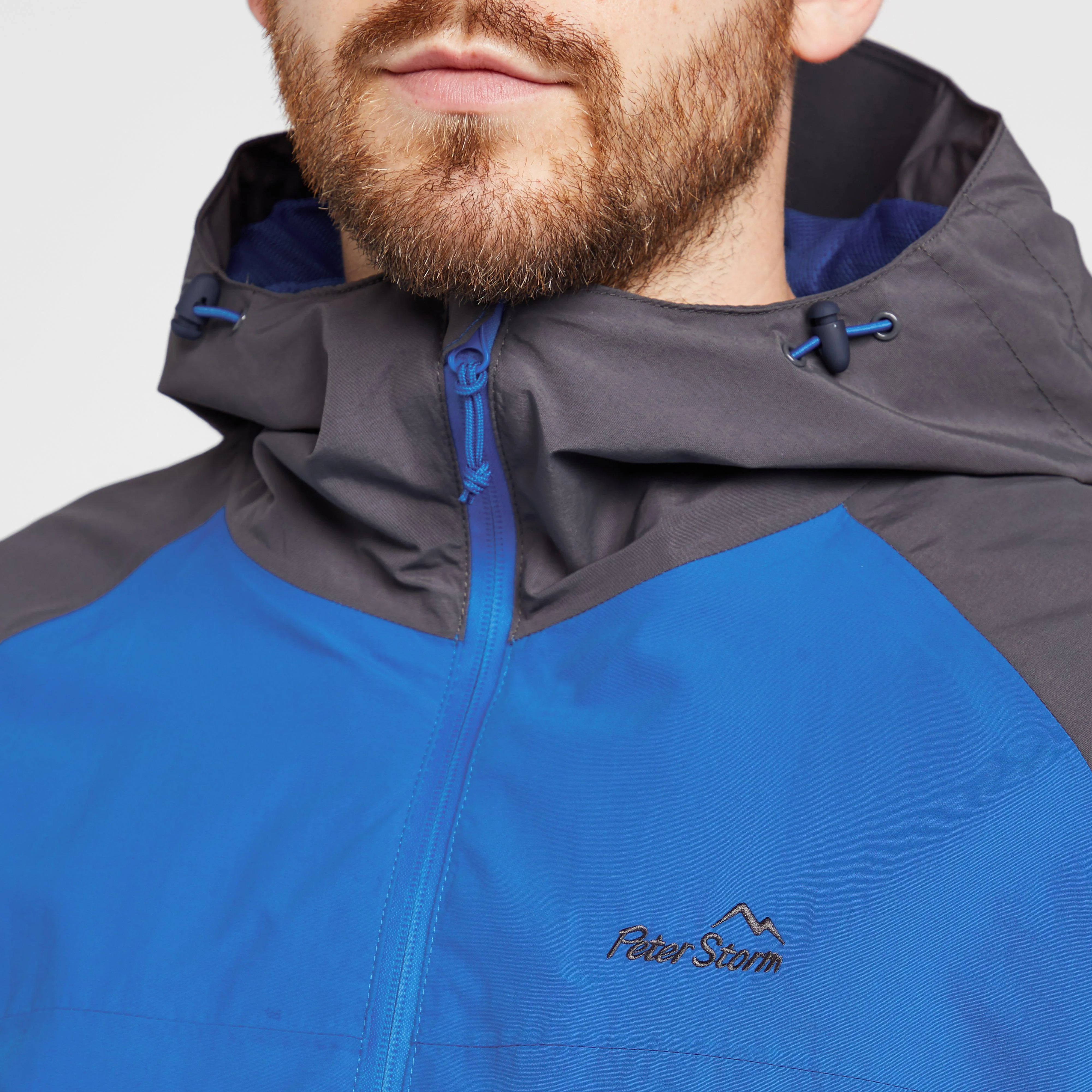 Men's Colour Block Waterproof Jacket - Image 6