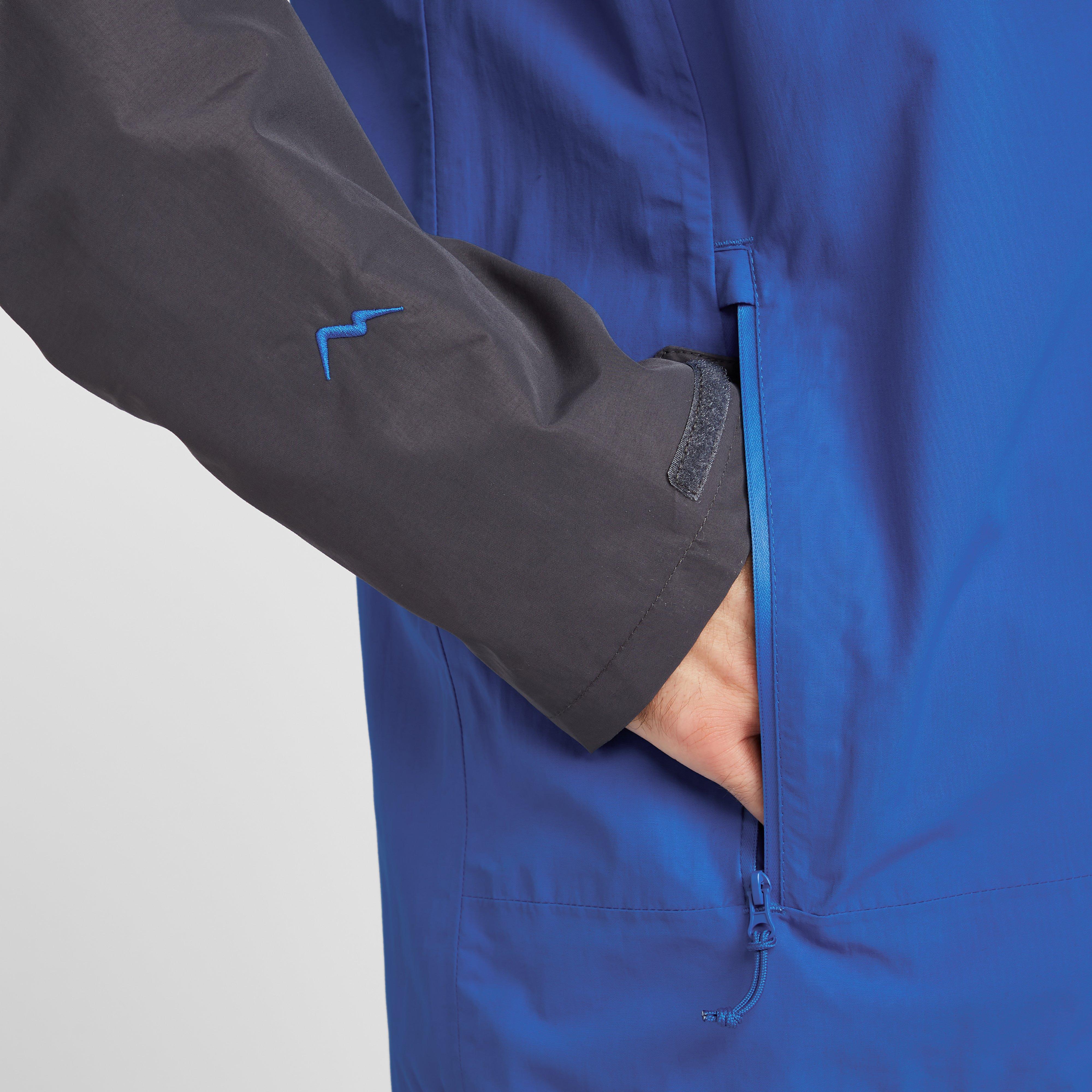Men's Colour Block Waterproof Jacket - Image 7