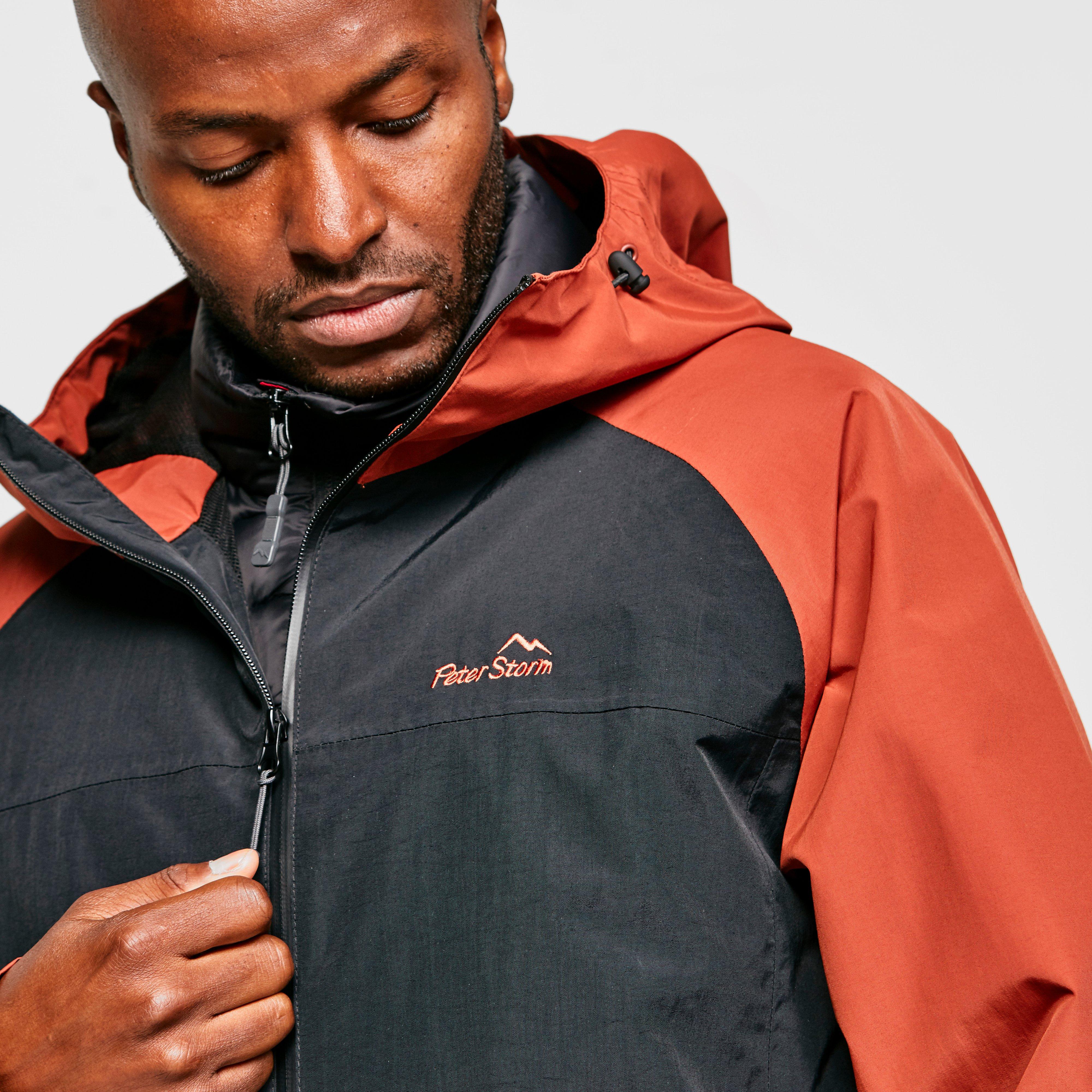 Men's Colour Block Waterproof Jacket - Image 5