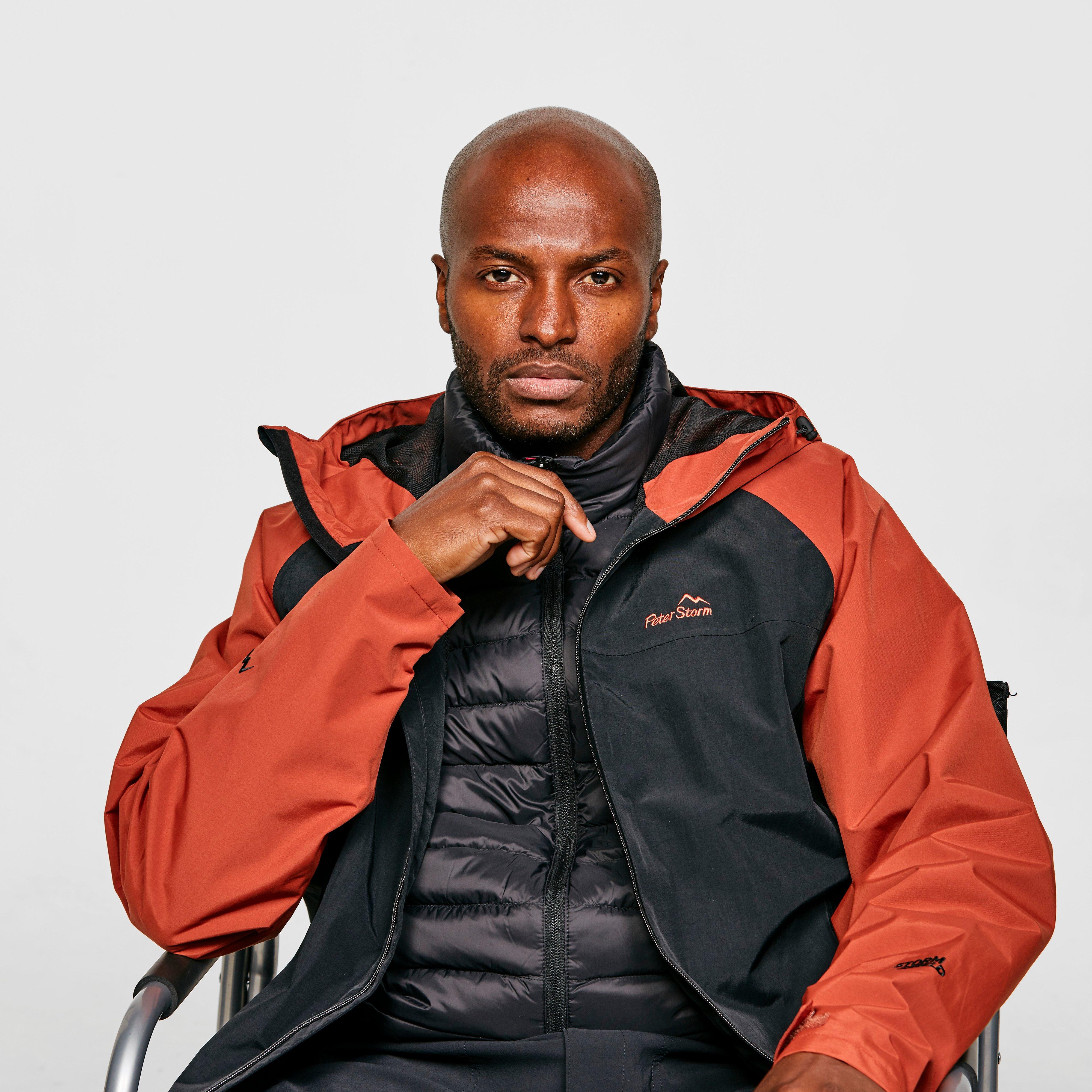 Men's Colour Block Waterproof Jacket - Image 6